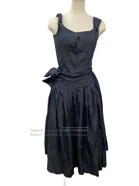 Comme des Garcons Comme Des Garcons Dark vintage denim design dress Size XS / US 0-2 / IT 36-38 - 1 Thumbnail