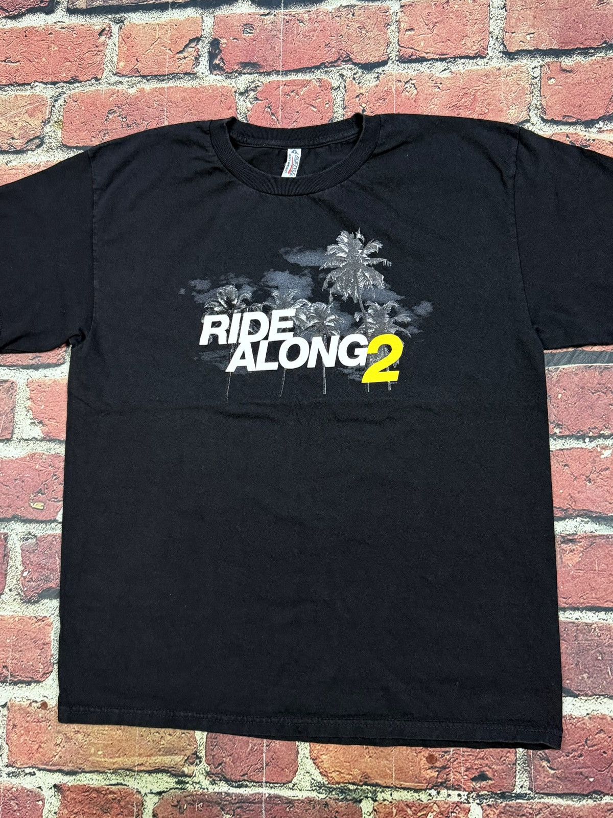 AAA Ride Along 2 Movie Promo T Shirt Kevin Hart Ice Cube Comedy Size US L / EU 52-54 / 3 - 2 Thumbnail