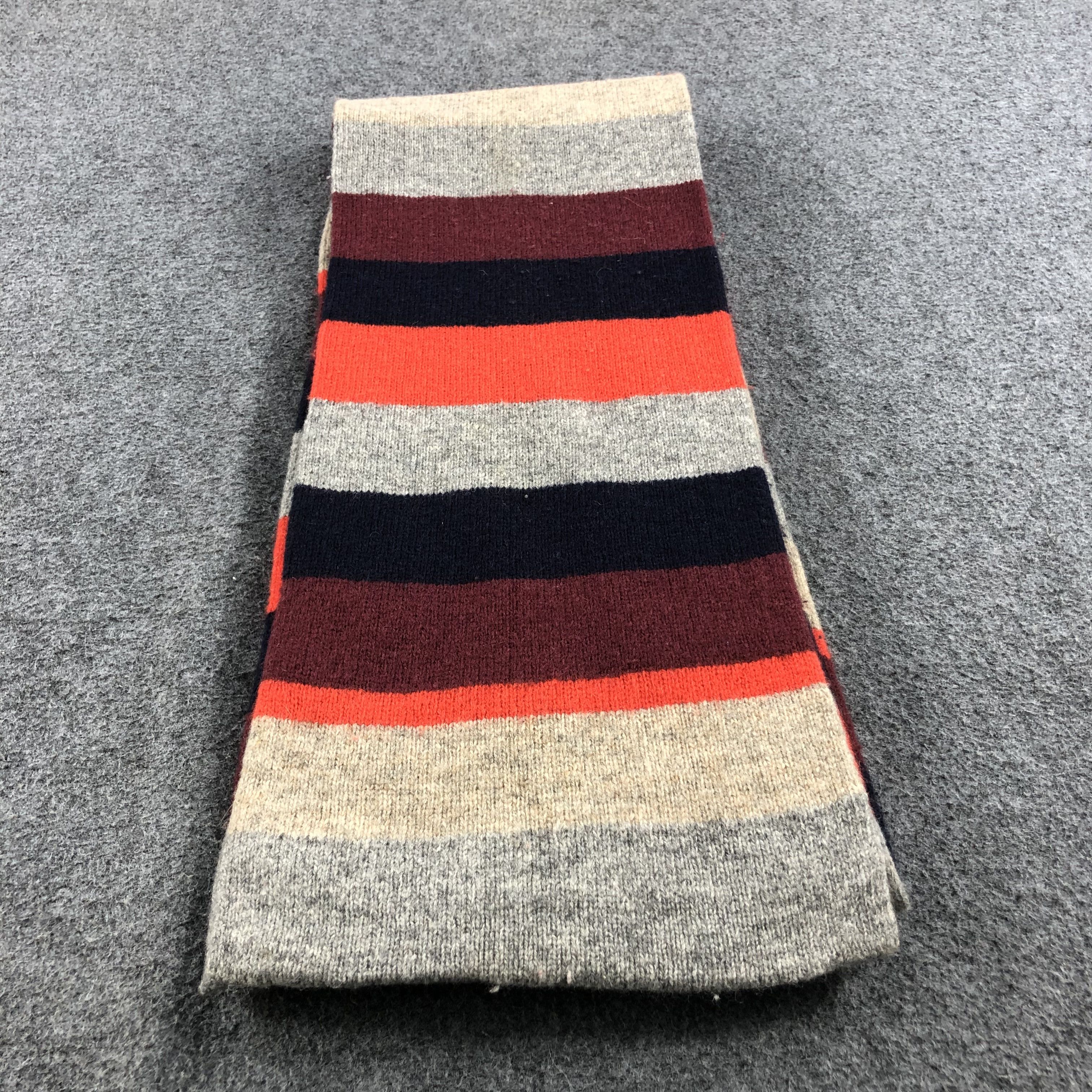 Gap GAP Striped Wool Scarf Muffler V675 Size ONE SIZE - 2 Thumbnail