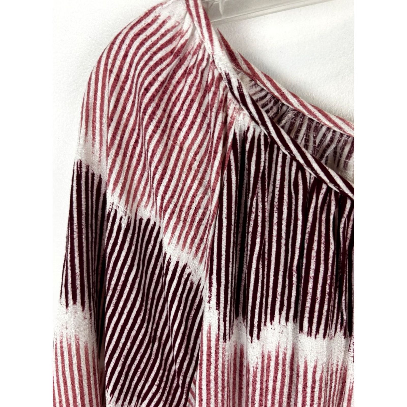 Vintage Lane Bryant Blouse Shirt Womens XL Tunic V-Neck Boho Floral Red Balloon Sleeve Hippie Peasant 16 Casual Spring Summer Fall Size XL / US 12-14 / IT 48-50 - 4 Thumbnail