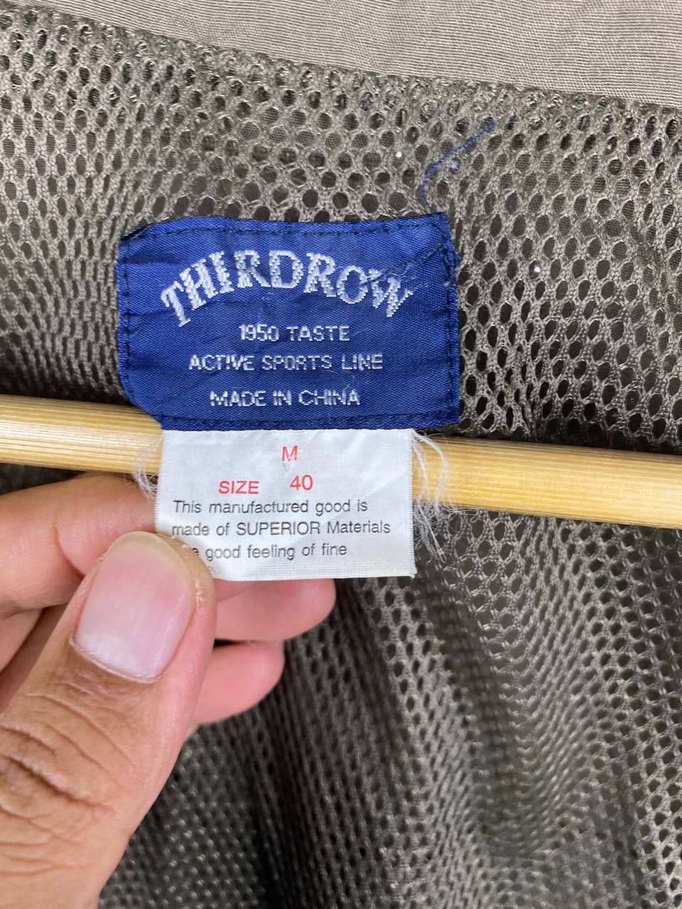Japanese Brand japanese brand nylon vest fishnet lining nice design Size US M / EU 48-50 / 2 - 5 Thumbnail