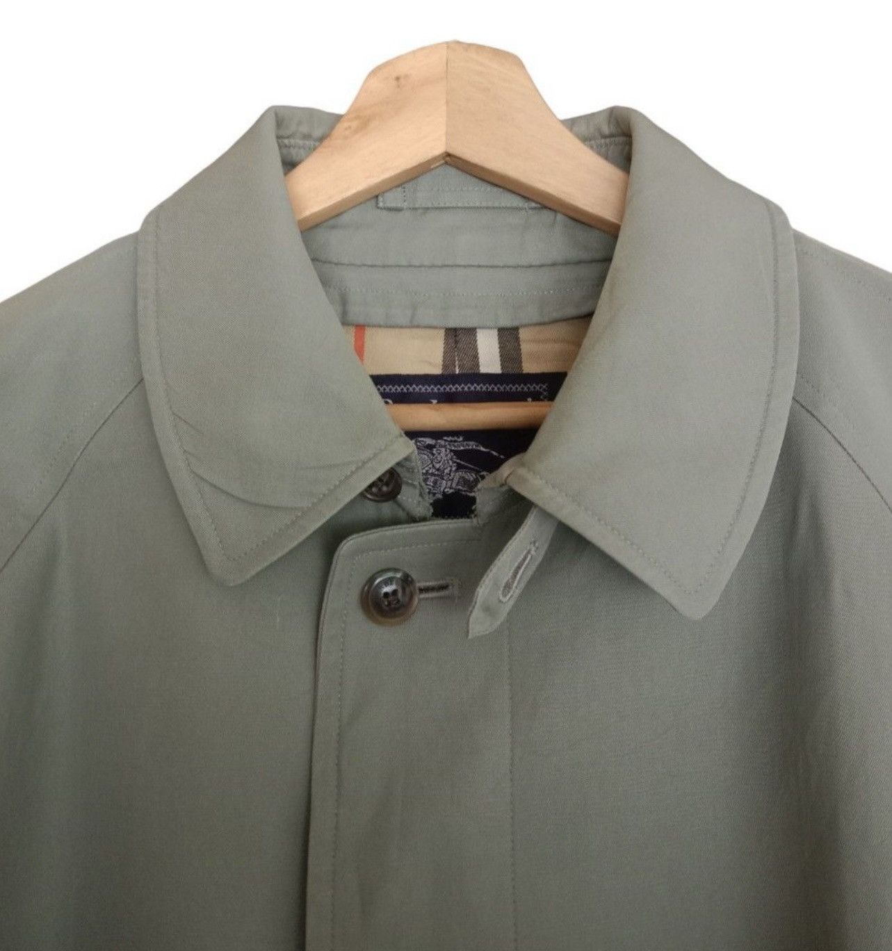 Burberry Vintage Burberry Trench Coat Nova Check Lining Japan Made Size US M / EU 48-50 / 2 - 7 Thumbnail
