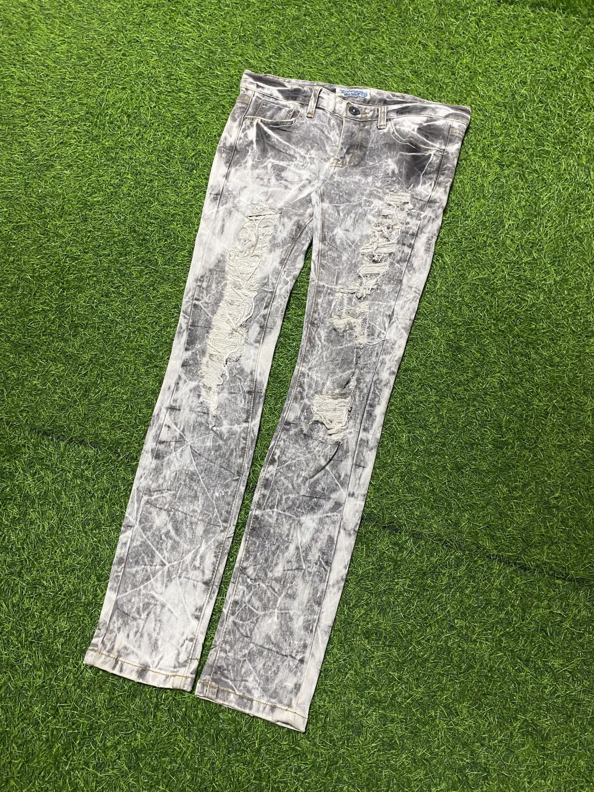 Hysteric Glamour × If Six Was Nine × Japanese Brand Acid wash w.cocoro jeans skinny fit🖤 Size US 31 - 3 Thumbnail