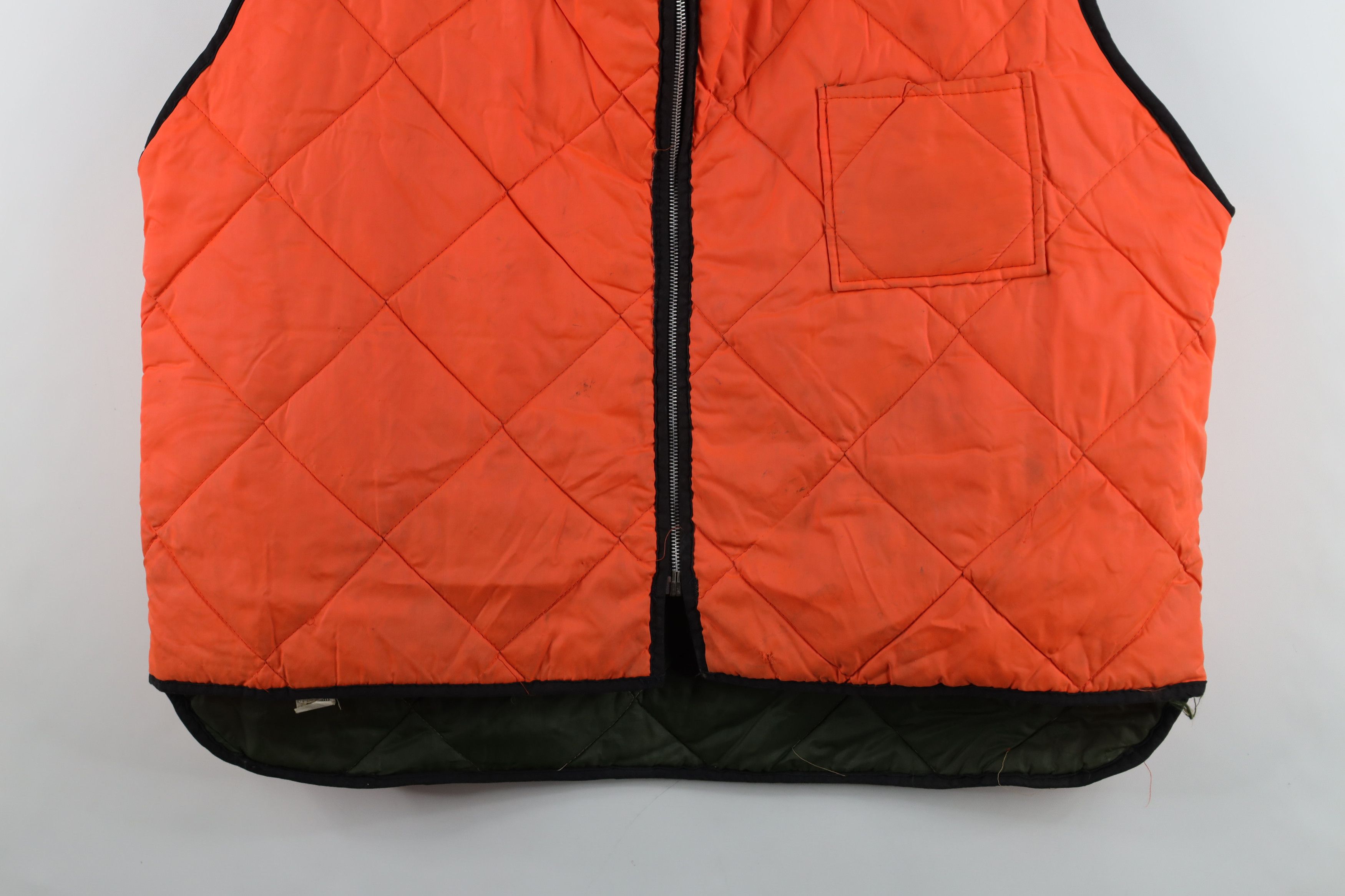 Vintage Vintage 70s Streetwear Reversible Puffer Vest Jacket USA Size US XXL / EU 58 / 5 - 3 Thumbnail