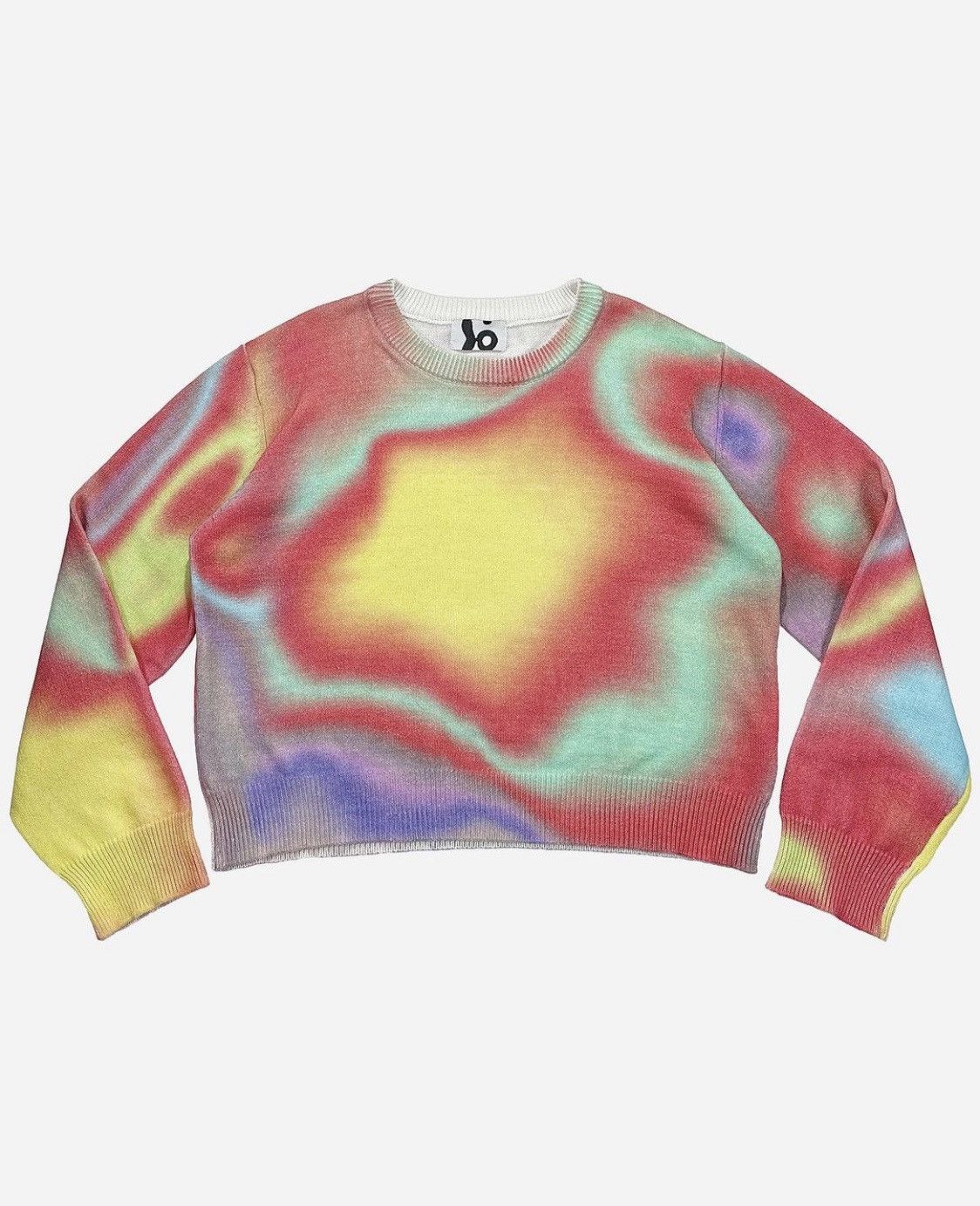 Bad Son Badson "SPCTRM" Knit Pullover Sweater Size US XL / EU 56 / 4 - 1 Thumbnail
