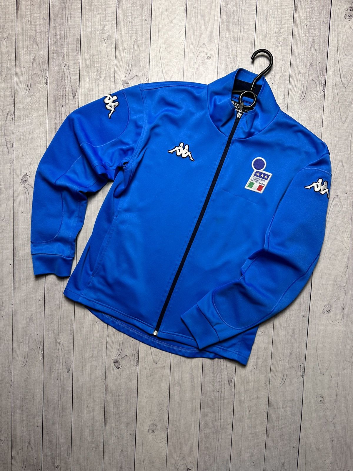 Vintage Kappa Italia soccer jacket Italy size M logo
