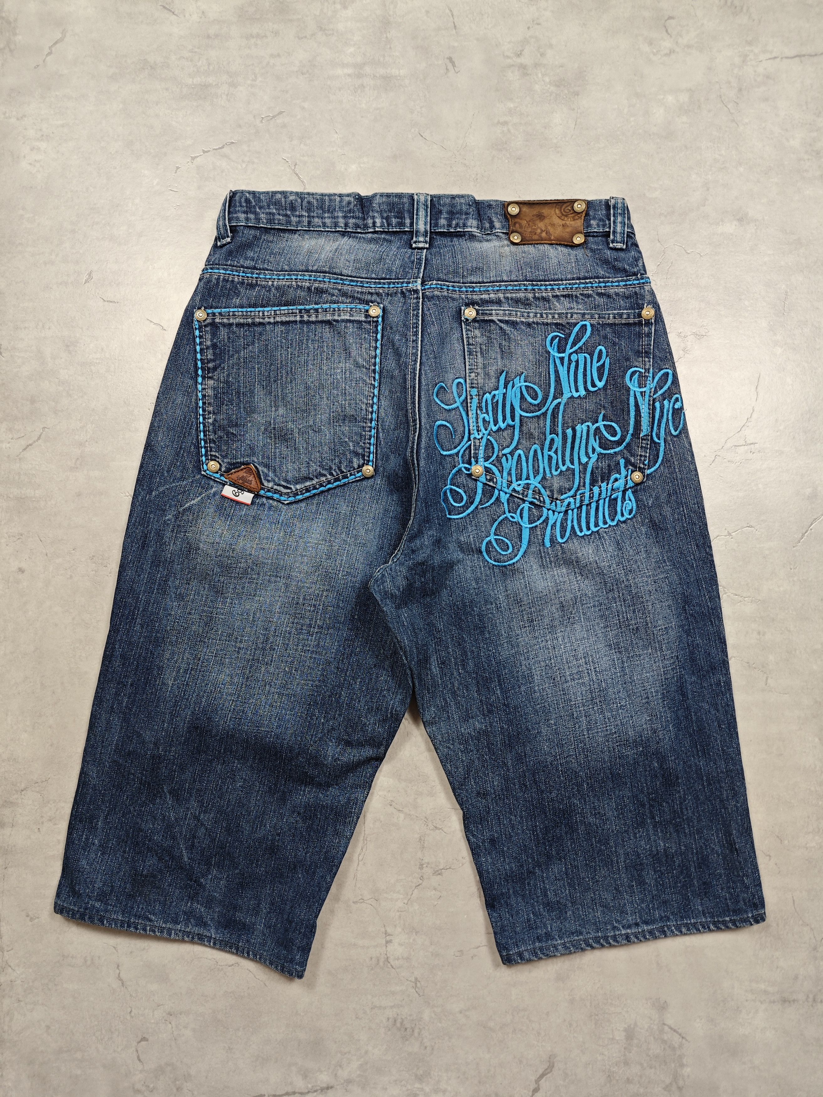 Vintage Sixsty Nine Vintage Y2K Shorts Size US 33 - 1 Thumbnail