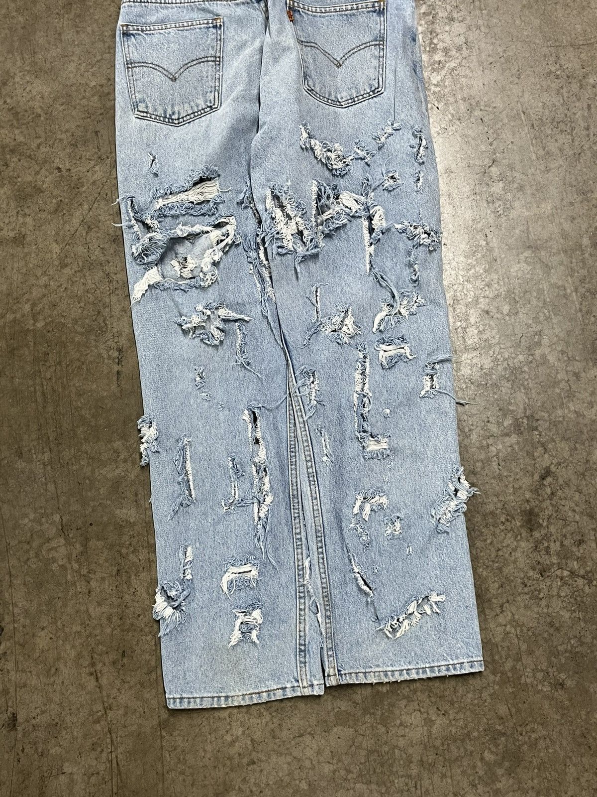 Levi's × Vintage Thrashed vintage Levi’s orange tab denim streetwear skater Size US 34 / EU 50 - 5 Thumbnail