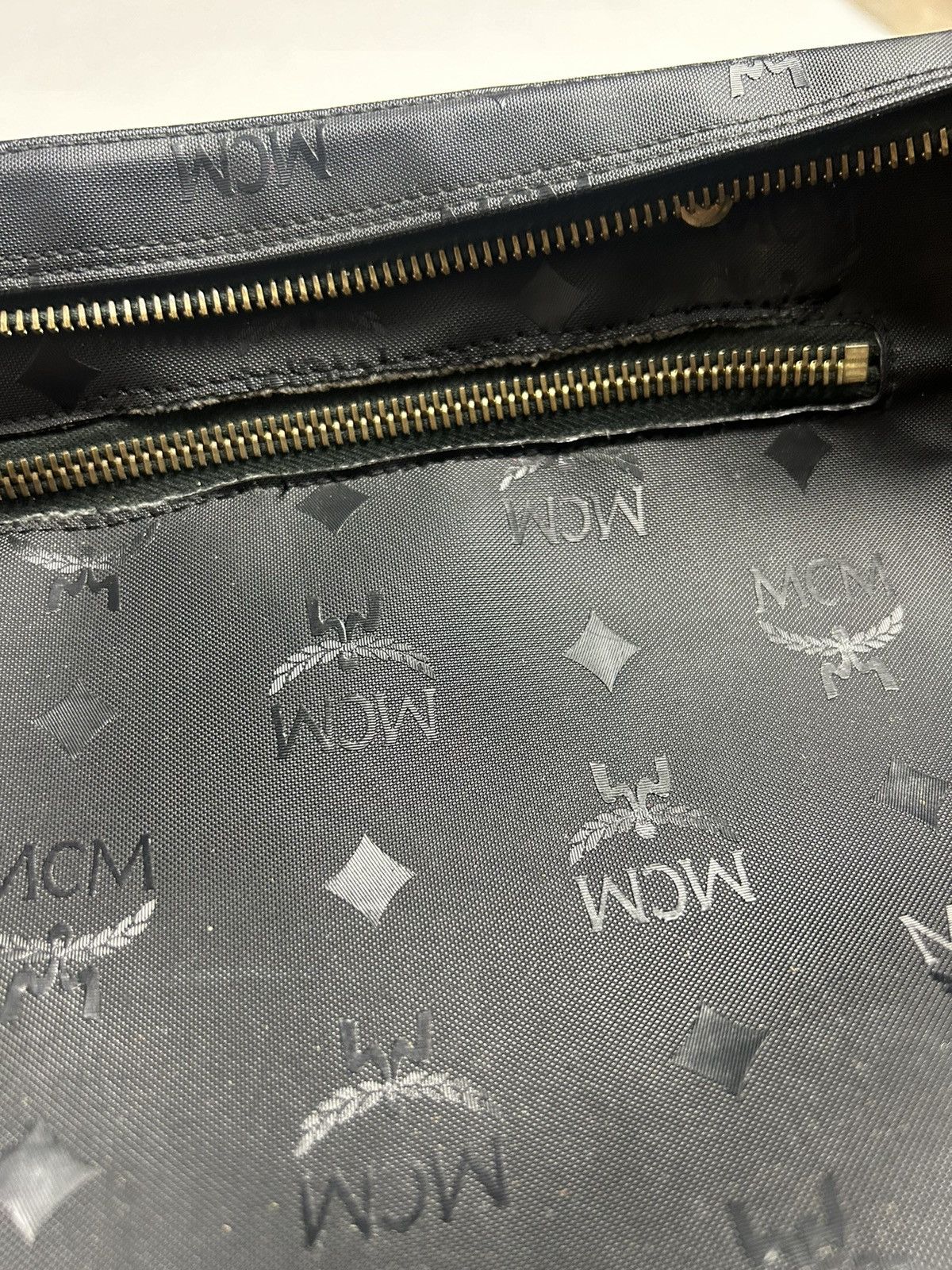 MCM Vintage MCM Big Shopper Rubber Tote Size ONE SIZE - 6 Thumbnail