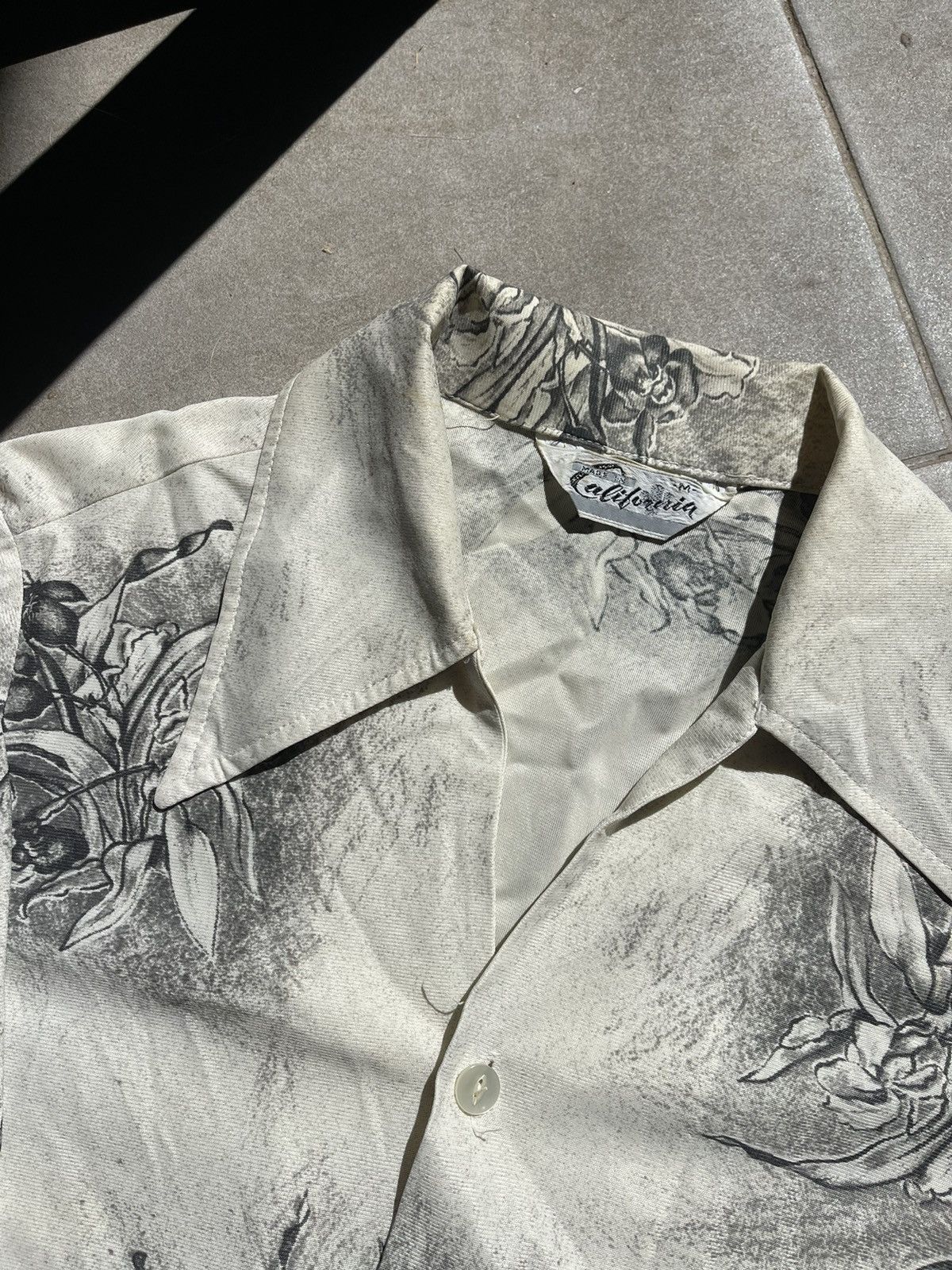 Designer × Vintage 80ʼs Made in California Disco Style Spearpoint collar shirt Size US M / EU 48-50 / 2 - 14 Thumbnail