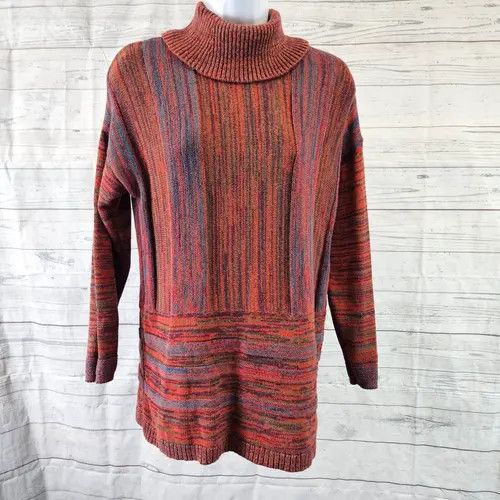 Women's soft turtleneck sweater