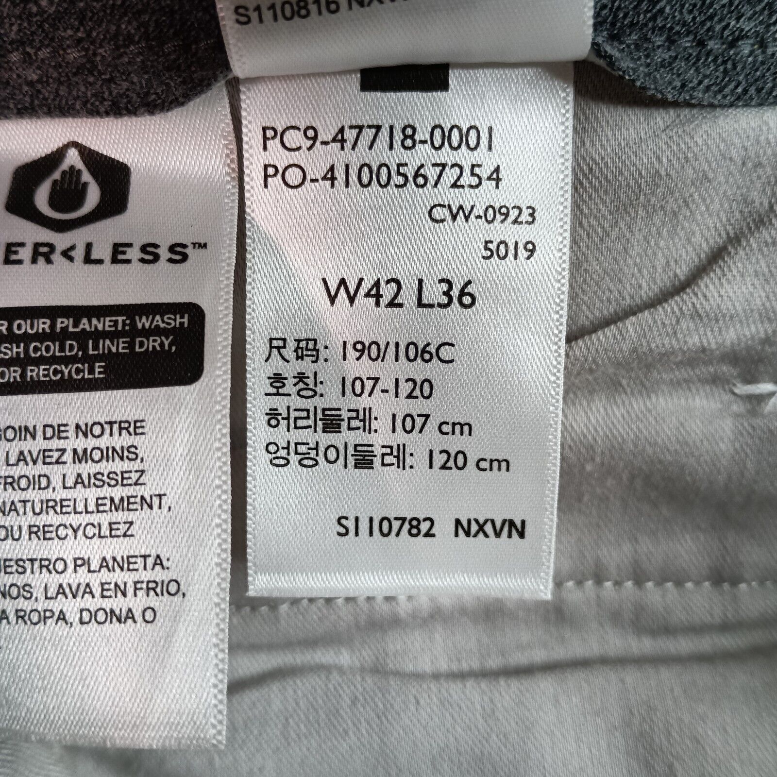 Dockers Dockers Workday Khakis Men's 42x36 Beige Athletic Fit Size US 42 / EU 58 - 7 Thumbnail