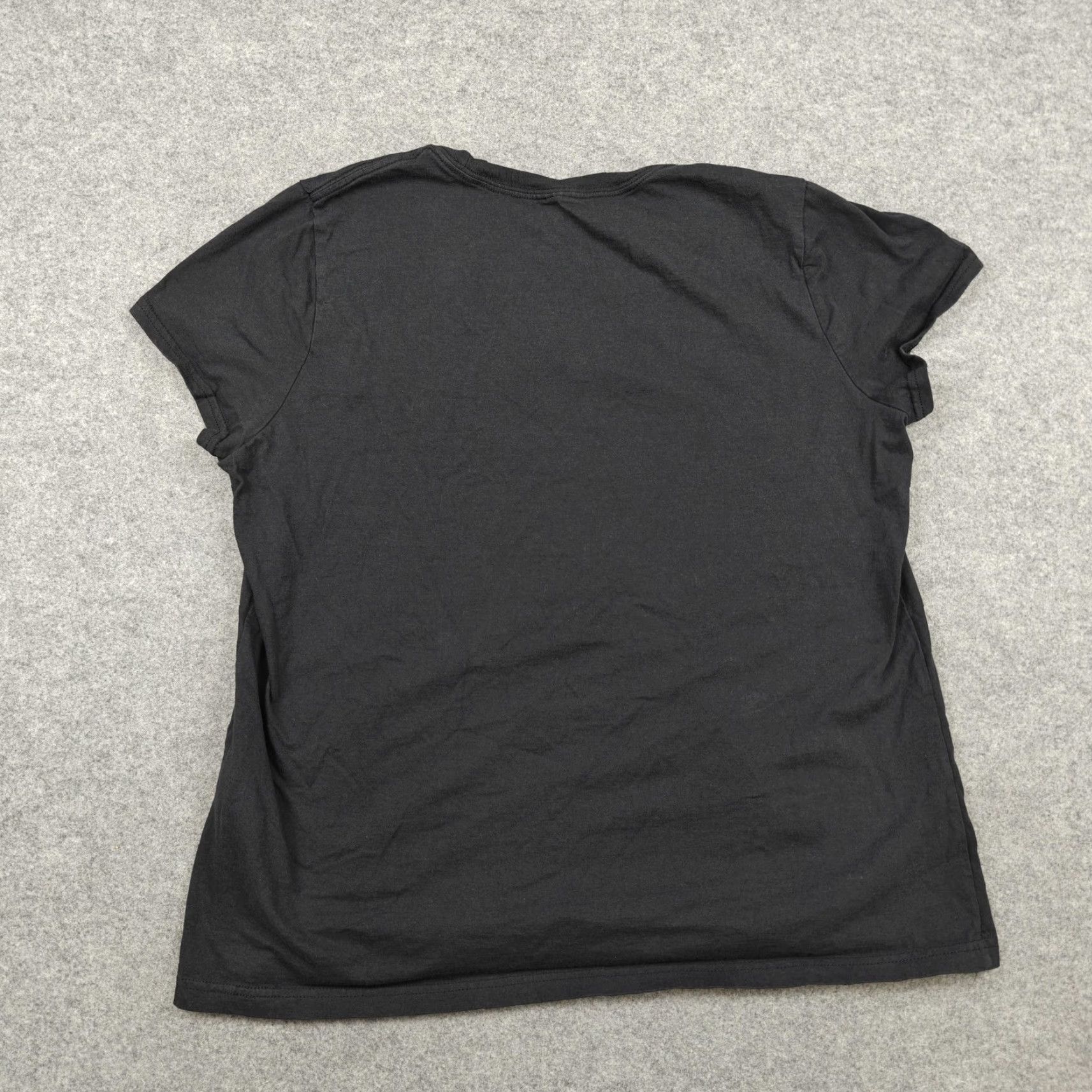 Harley Davidson Harley-Davidson Shirt Womens 2XL Black Winged Logo Motorcycle Graphic Tee Size XXL / US 16-18 / IT 52-54 - 5 Thumbnail