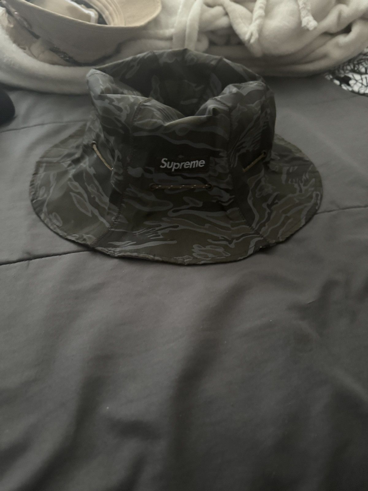 Supreme Supreme Tiger Camo Tulip Hat Size ONE SIZE - 2 Thumbnail