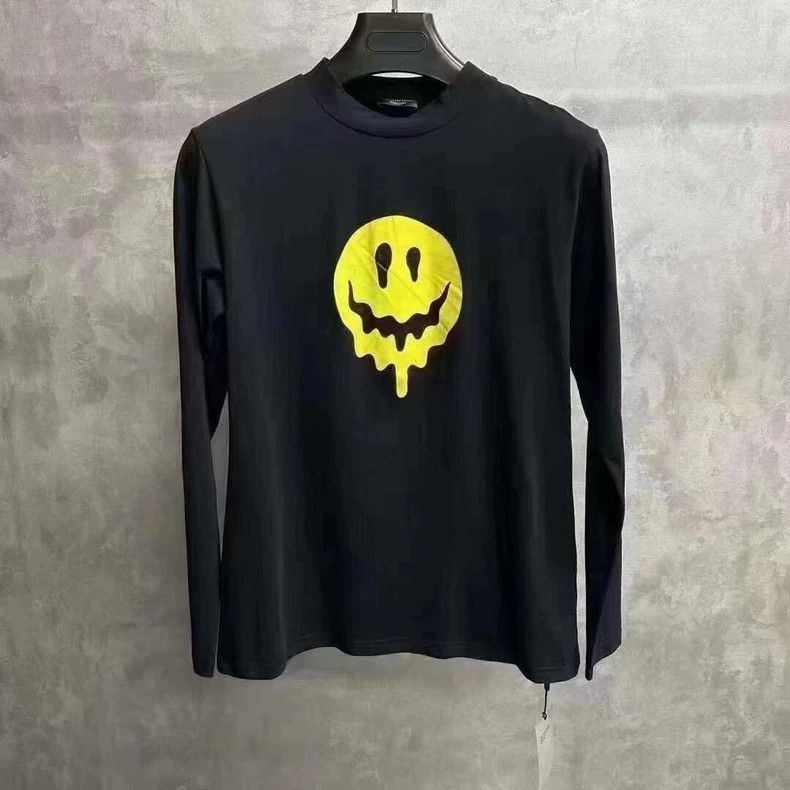 Balenciaga Balenciaga Black Smiley Face Long Sleeve - dmc Size US L / EU 52-54 / 3 - 1 Thumbnail