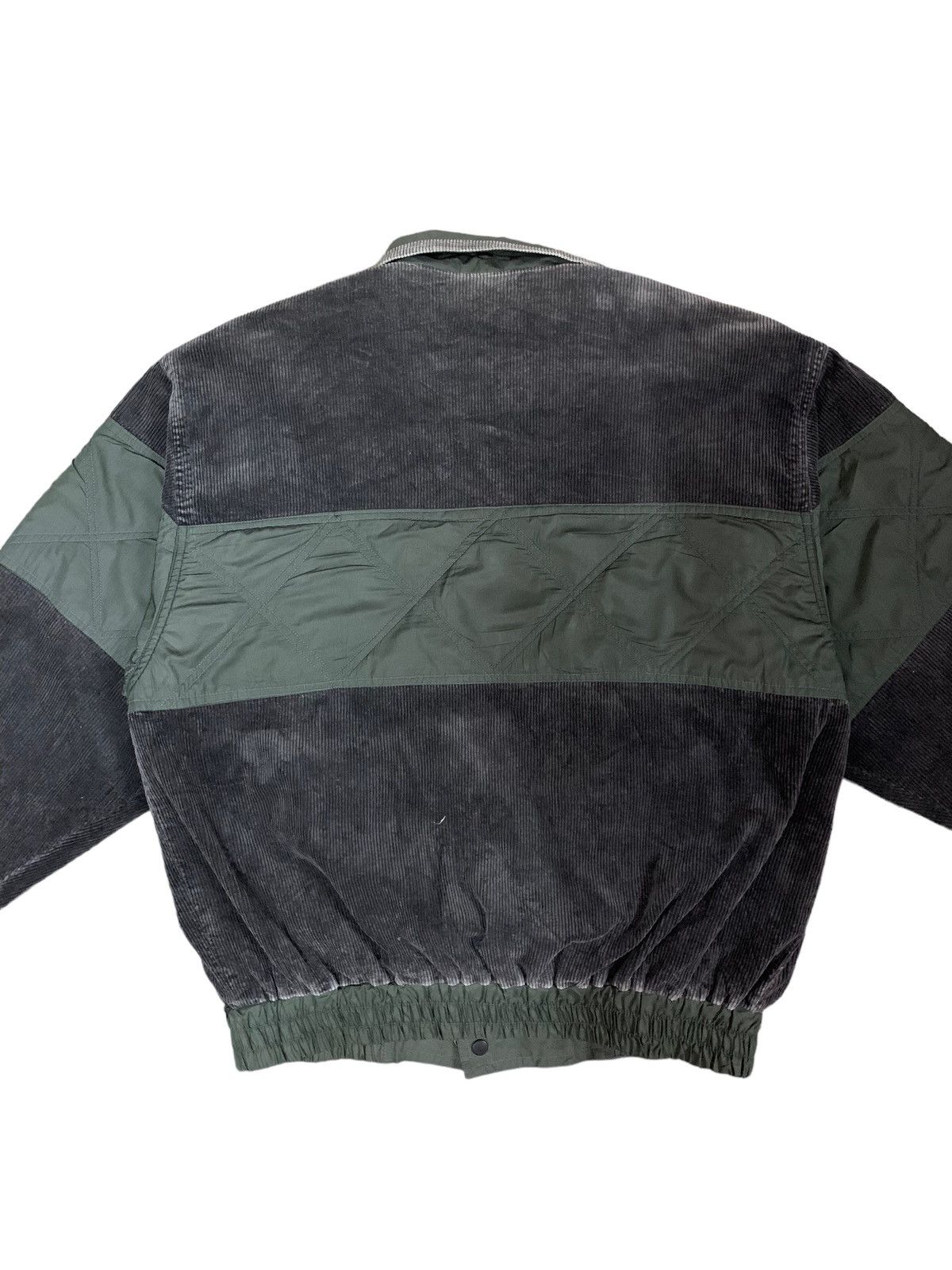Designer × Issey Miyake × Vintage Vintage Issey Miyake Corduroy Reversible Bomber Jacket Size US M / EU 48-50 / 2 - 7 Thumbnail