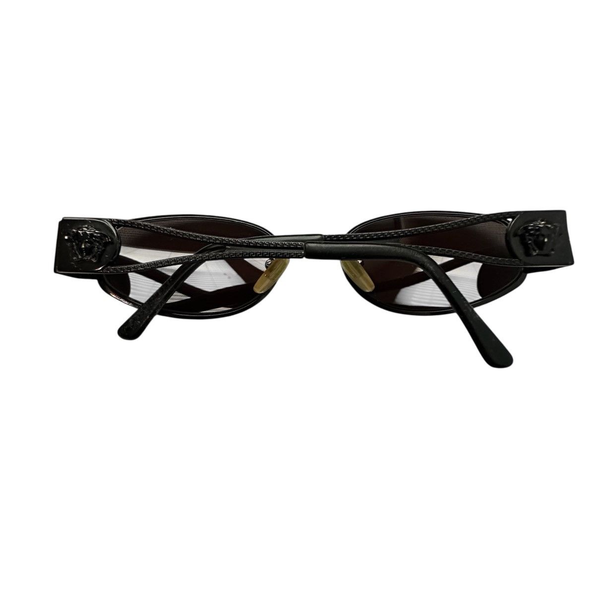 Versace Vintage Gianni Versace Medusa Black Metal Sunglasses X48 Size ONE SIZE - 1 Thumbnail