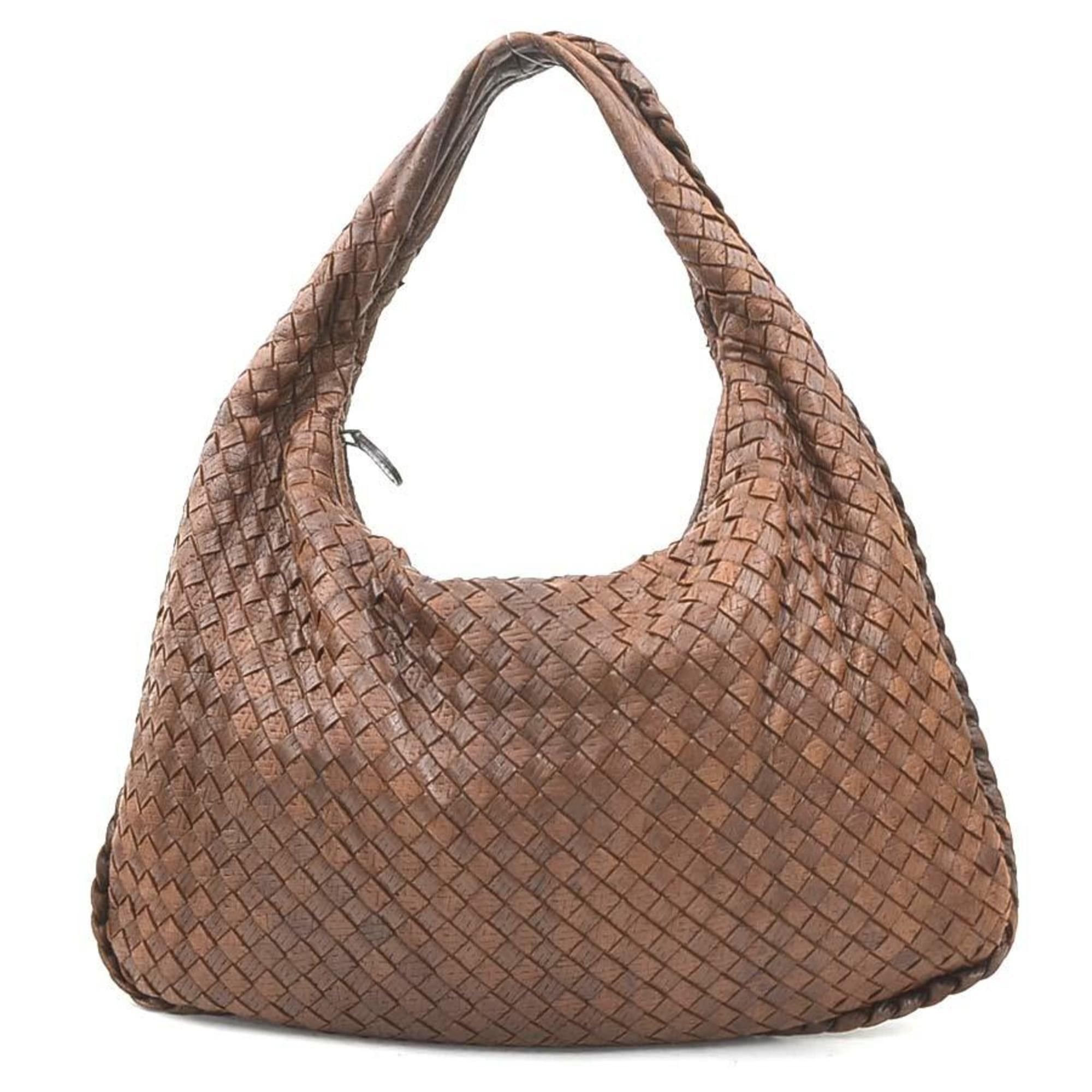 Bottega Veneta Bottega Veneta Intrecciato Leather Shoulder Bag, Brown, Women's, Free Shipping, e61561a Size ONE SIZE - 1 Thumbnail