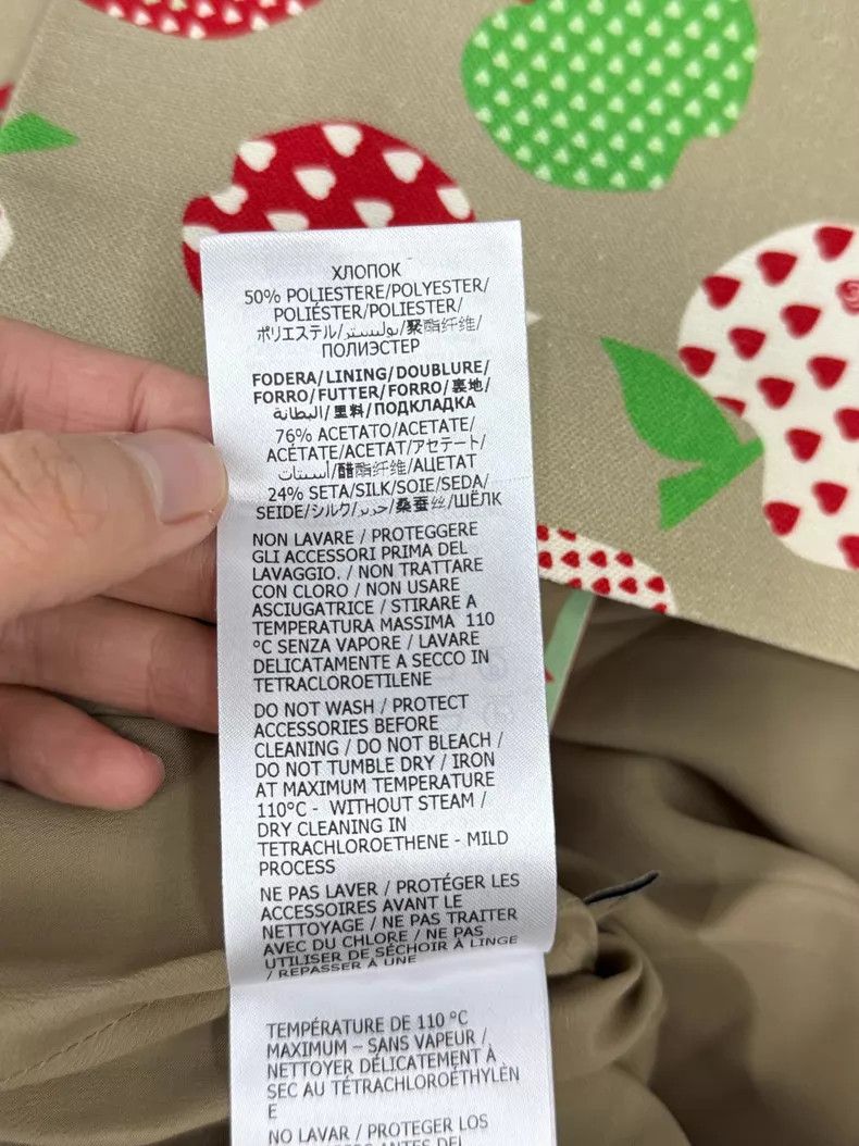 Gucci Gucci Apple print skirt Size 27" / US 4 / IT 40 - 6 Thumbnail