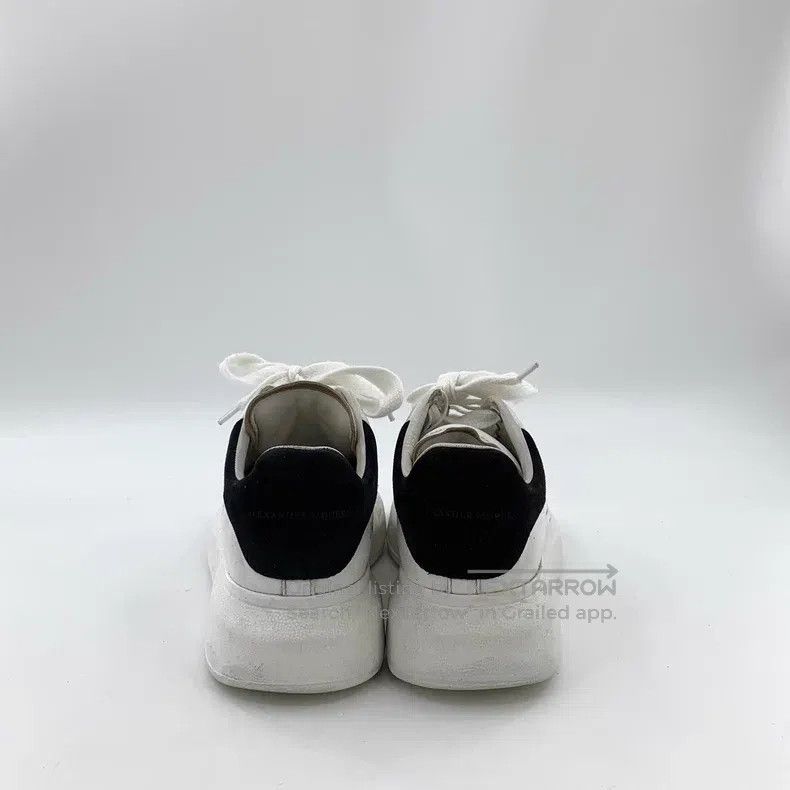 Alexander McQueen Alexander Mcqueen White and black tailed casual flat sneak Size US 6 / IT 36 - 4 Thumbnail