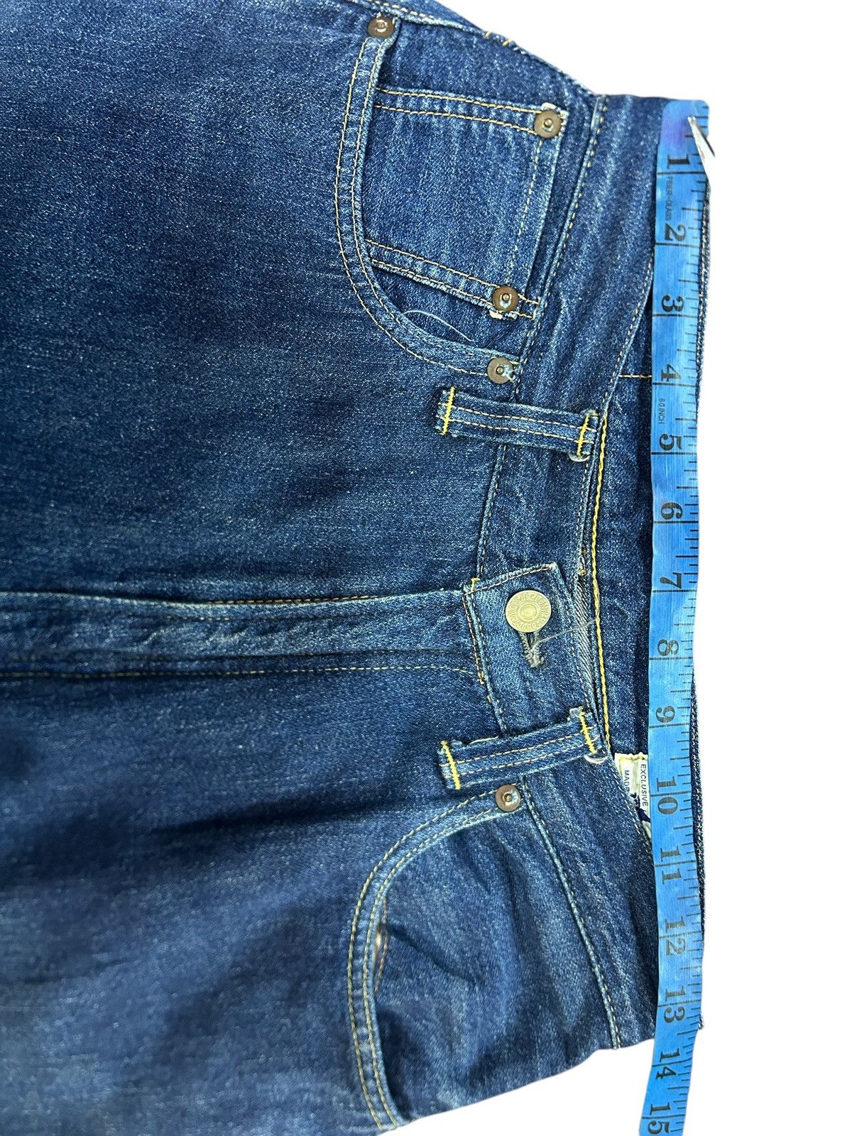 Beams Plus × Japanese Brand × Orslow Vintage Orslow Lot 701ZBB Beams Exclusive Selvedge Jeans Size US 27 - 12 Thumbnail