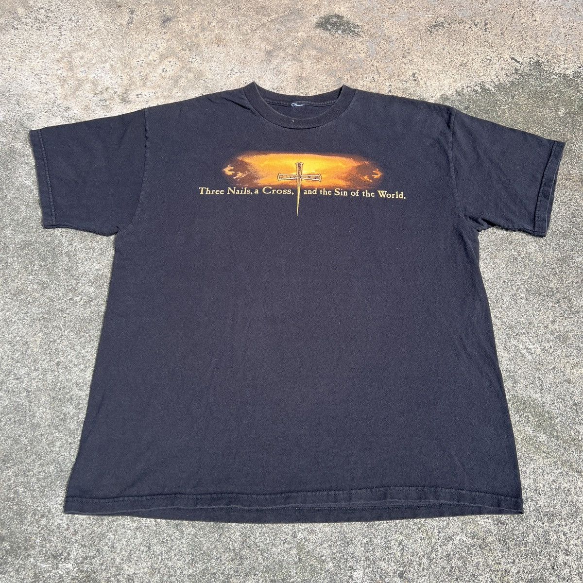 Vintage Vintage Y2K The Savior Jesus God Holy Bible Tee XL Size US XL / EU 56 / 4 - 4 Thumbnail