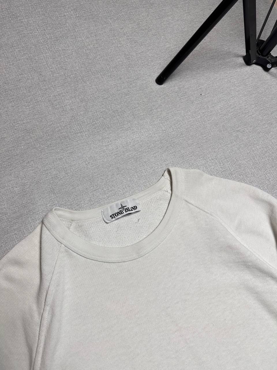 Stone Island Stone Island Crew Neck Sweatshirt WHITE Size M Size US M / EU 48-50 / 2 - 3 Thumbnail