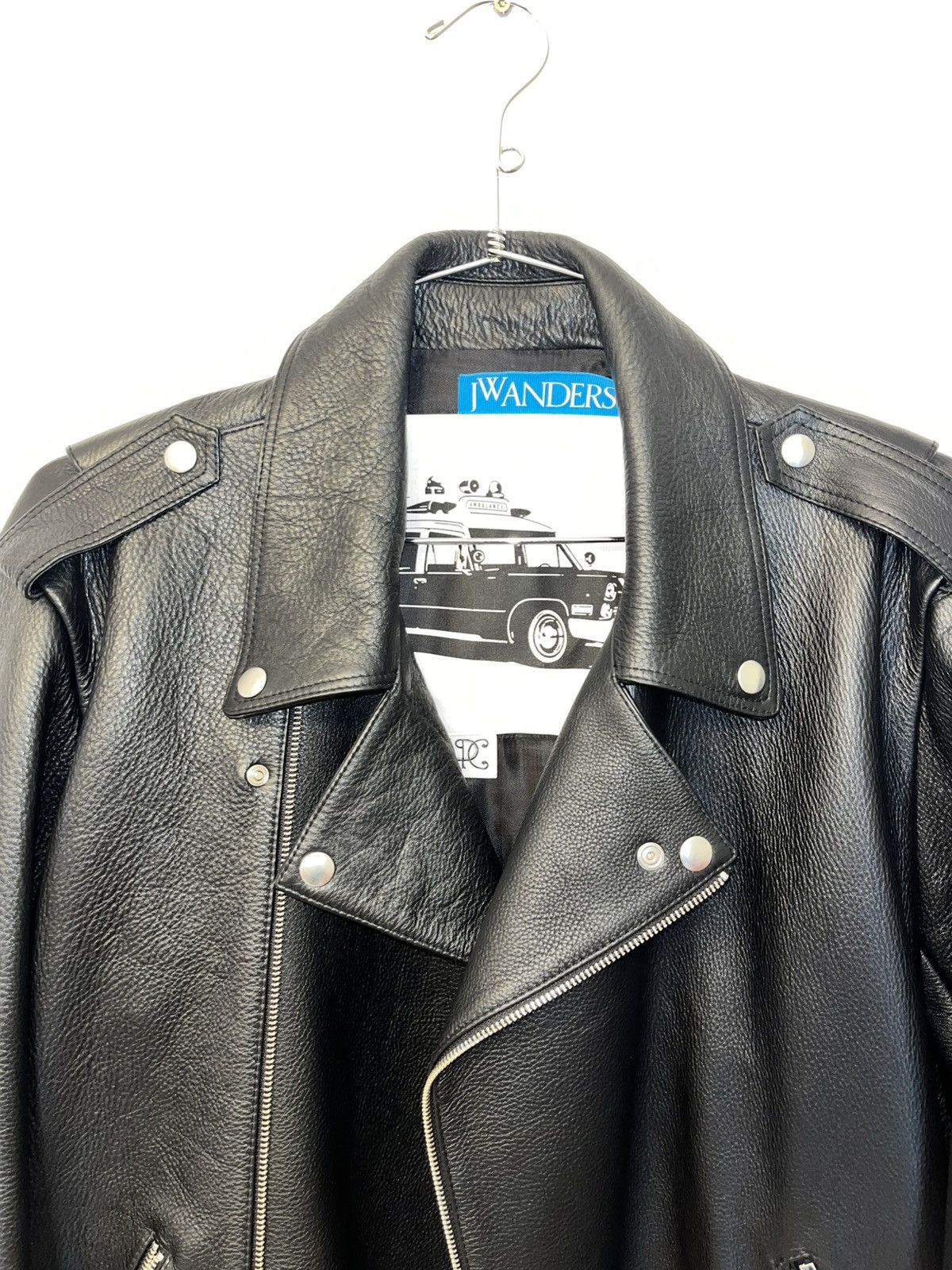 A.P.C. X JW Anderson leather jacket XL