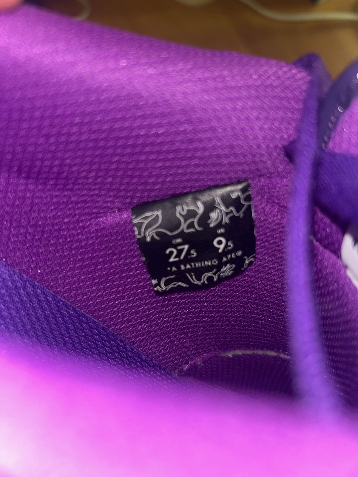 Bape Bape sk8 sta purple Size US 9.5 / EU 42-43 - 10 Thumbnail