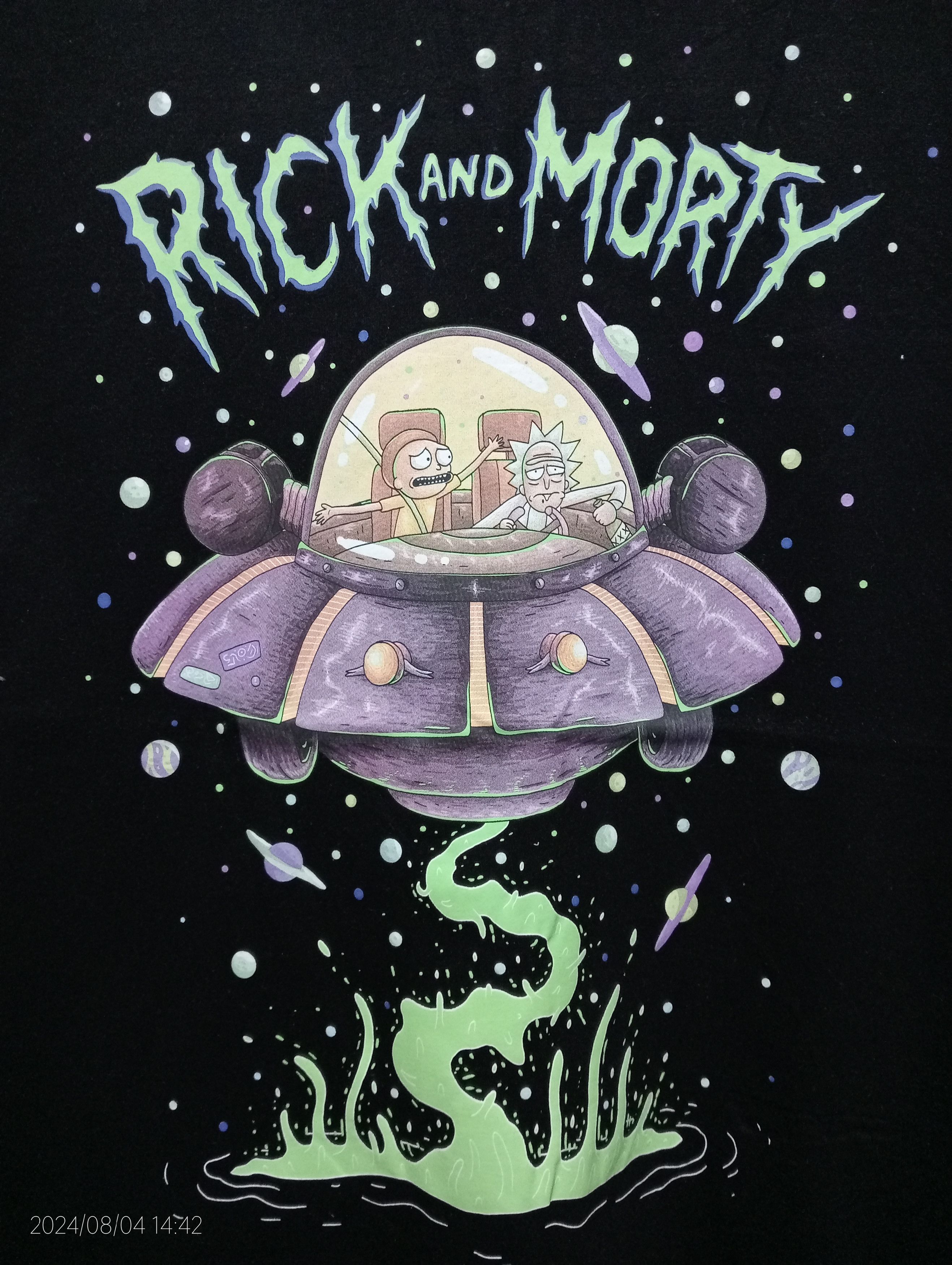 Cartoon Network Vintage Divided Rick and Morty Tee Very Rare Size US L / EU 52-54 / 3 - 2 Thumbnail
