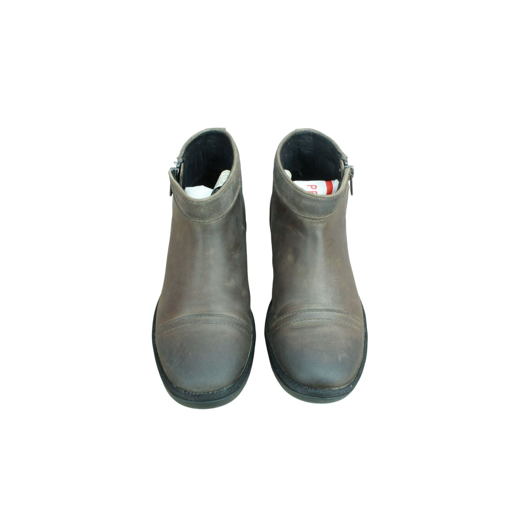 Ugg UGG Attell Brown Leather Waterproof Ankle Boots Size 6.5 Size US 6.5 / IT 36.5 - 5 Thumbnail