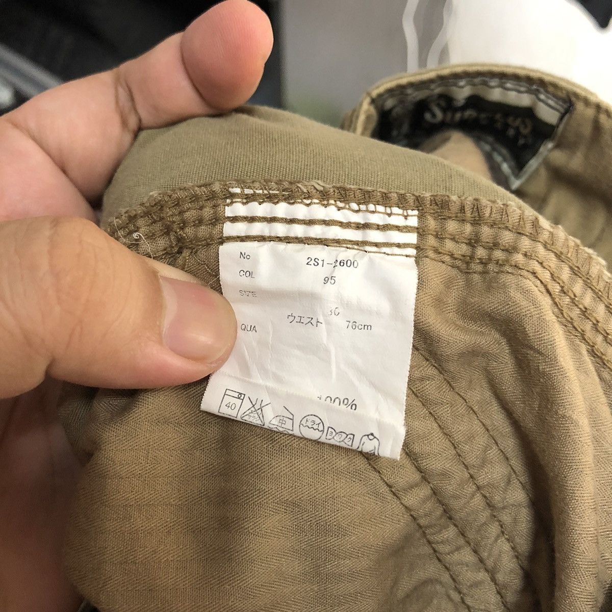 Japanese Brand Surplus Brown Cargo tactical Multipocket Pants #A2567 Size US 30 / EU 46 - 23 Thumbnail