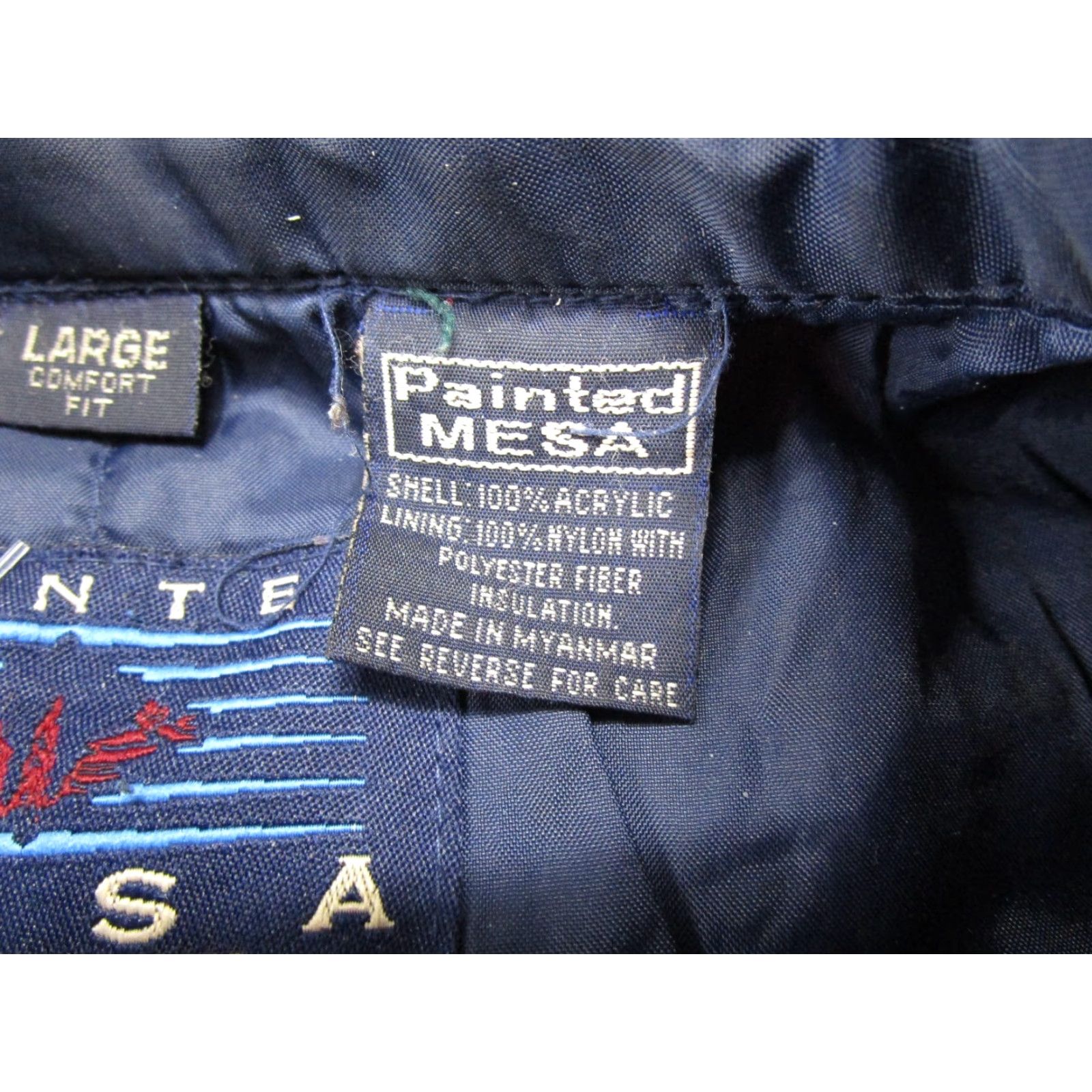 Vintage VINTAGE Painted Mesa Shacket Mens Size L Snap Up Thick Heavyweight Workwear Size US L / EU 52-54 / 3 - 4 Thumbnail