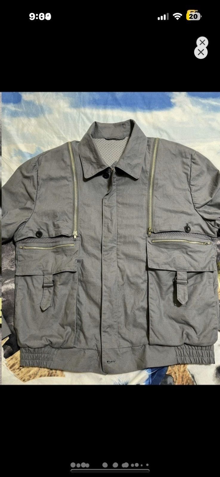 Vintage ***FINAL DROP***RARE 80s TECHNICAL TRANSFORM BOMBER JACKET M Size US M / EU 48-50 / 2 - 3 Thumbnail