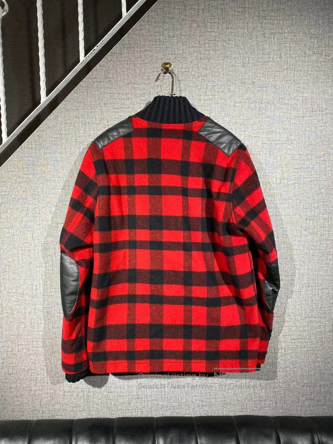 Alexander McQueen red checkered wool coat by mcqueen. Size US L / EU 52-54 / 3 - 2 Thumbnail