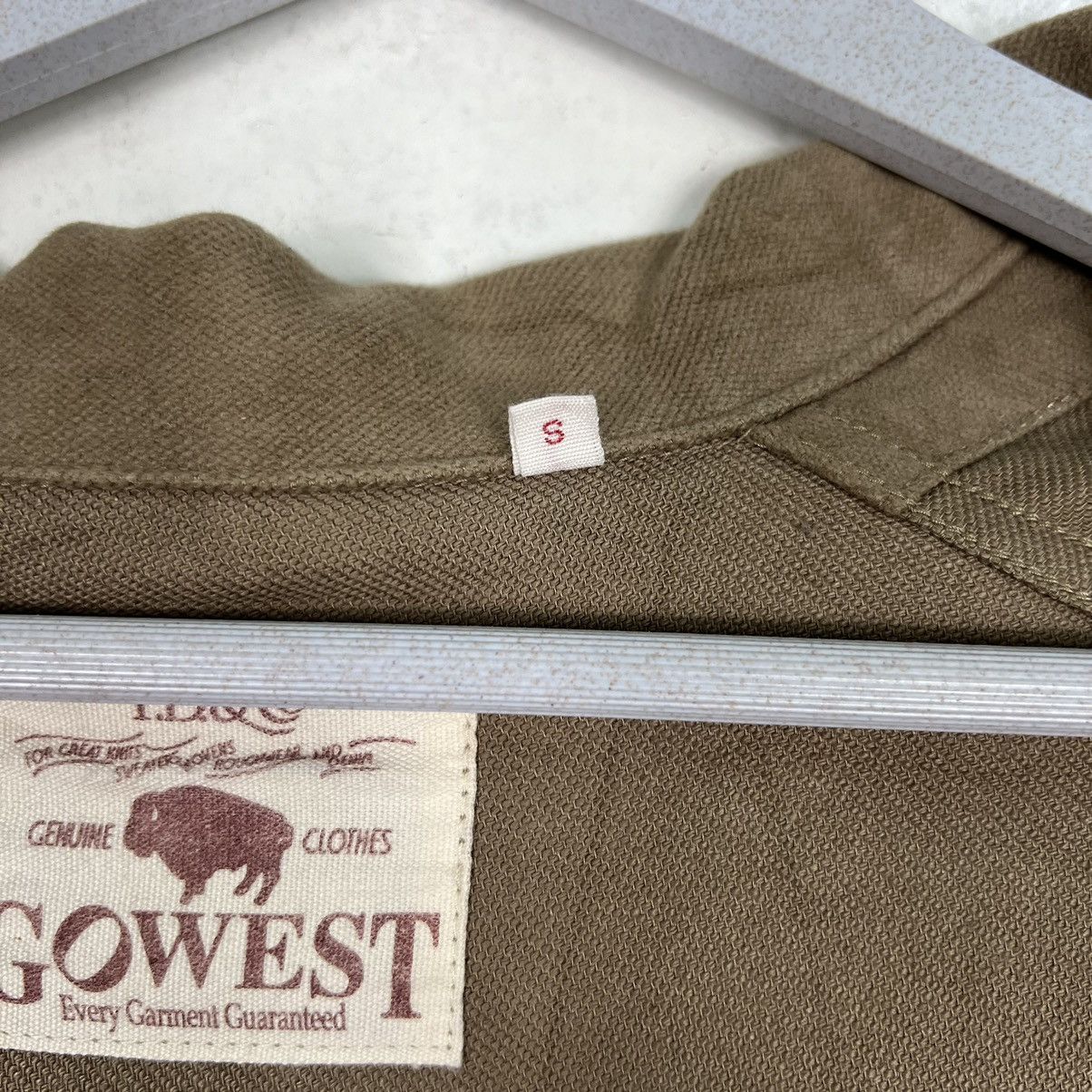 Blue Blue Japan 🔥 GOWEST MOLESKIN CHORE JACKET MADE IN JAPAN Size US S / EU 44-46 / 1 - 16 Thumbnail