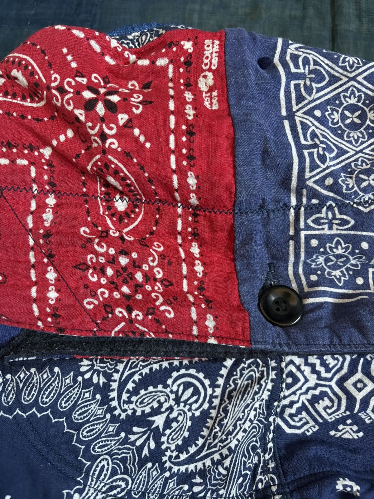 Kapital Kountry kapital bandana patchwork Ring coat Size US L / EU 52-54 / 3 - 20 Thumbnail