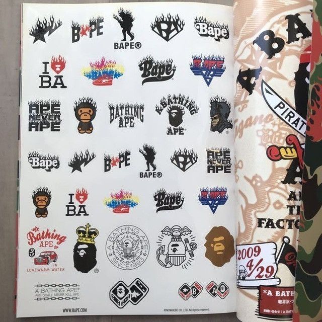 Bape × Nigo BAPE 2009 mook book APE tote bag NIGO Teriyaki Boys MILO Size ONE SIZE - 3 Thumbnail