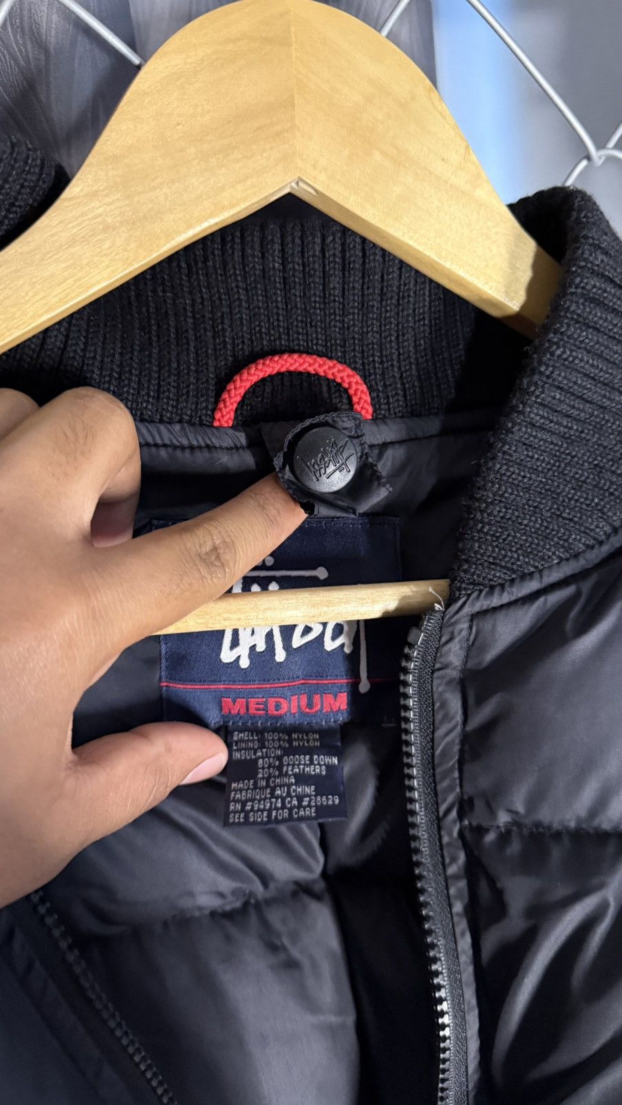 Stussy VINTAGE y2k STUSSY PUFFER RARE MEDIUM Size US M / EU 48-50 / 2 - 8 Thumbnail