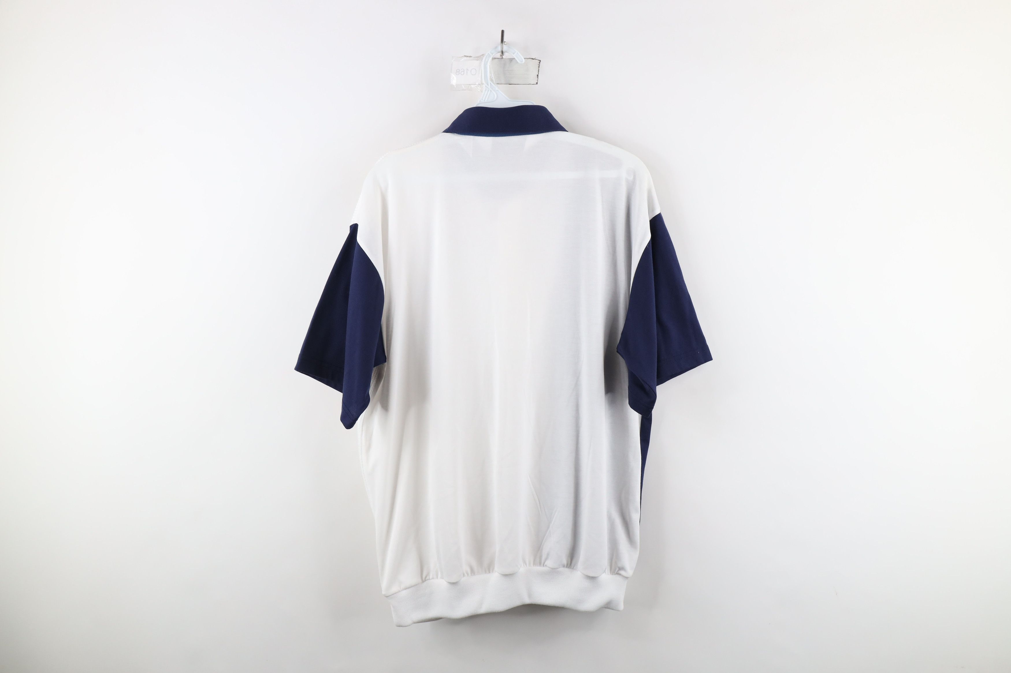 Vintage Vintage 90s Streetwear Block Geometric Pullover Polo Shirt Size US M / EU 48-50 / 2 - 7 Thumbnail