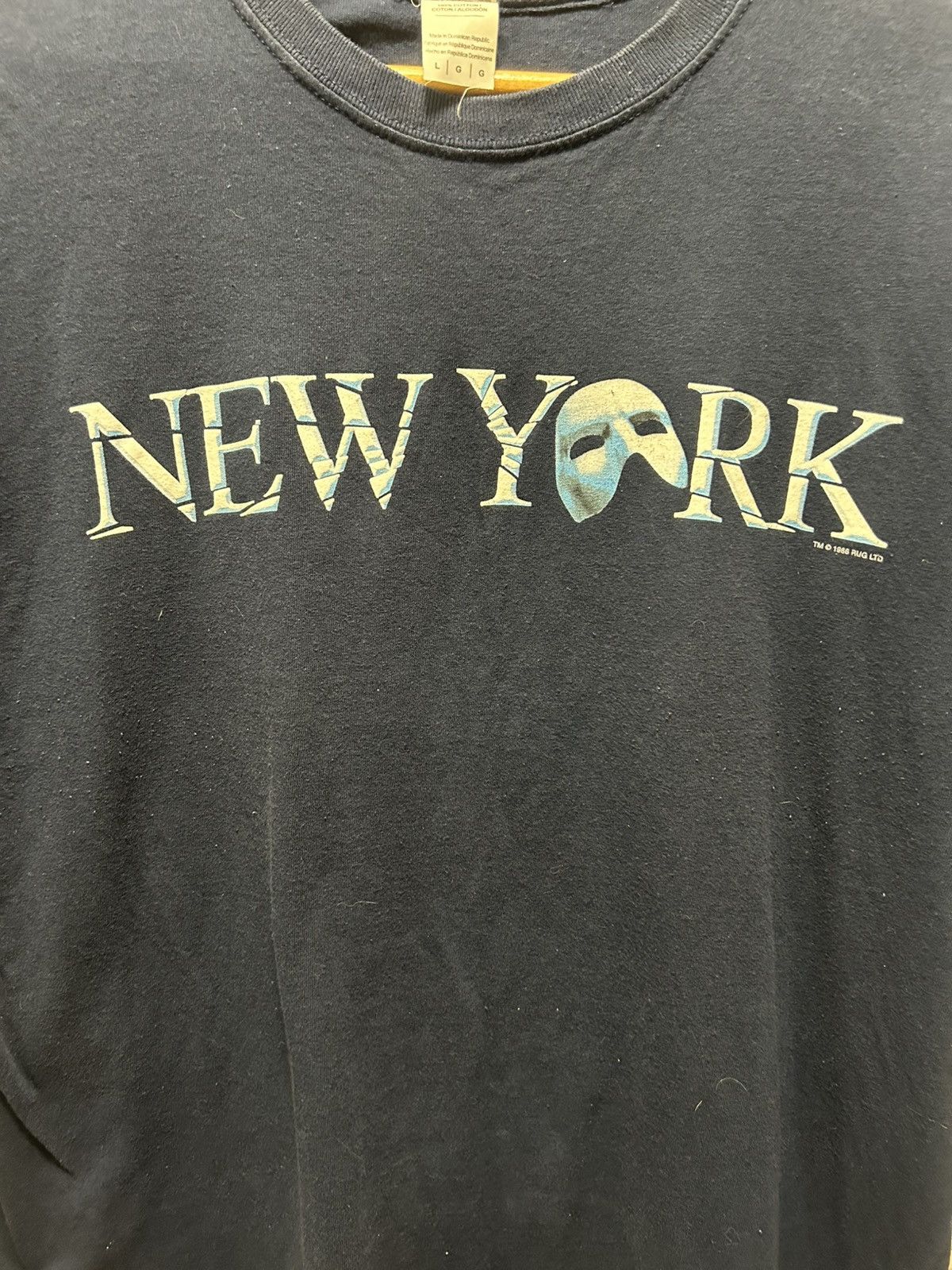 Vintage Vintage New York T-Shirt Size US L / EU 52-54 / 3 - 4 Thumbnail