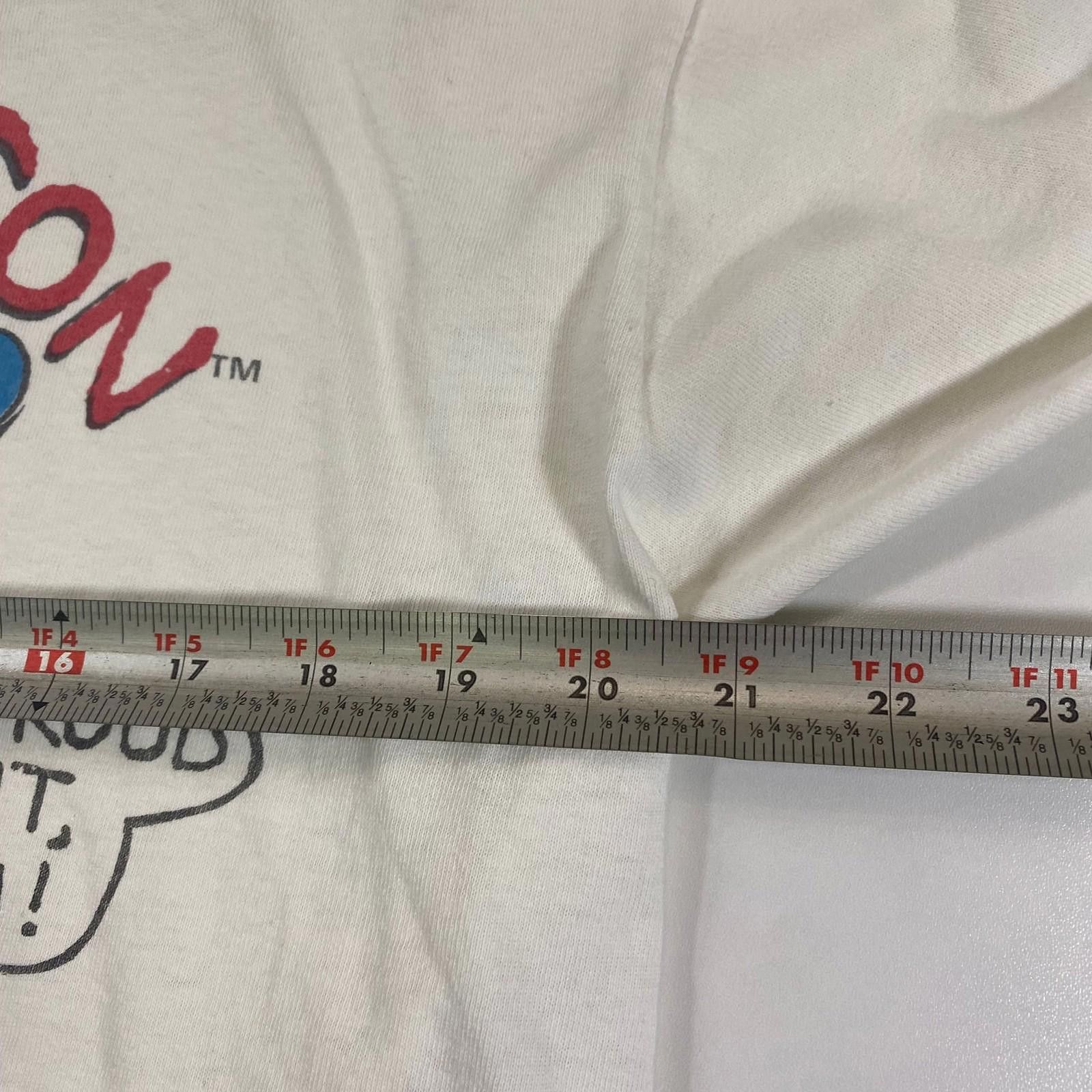 Fruit Of The Loom Vintage 1989 Bart Simpson Underachiever The Simpsons T-Shirt Size ONE SIZE - 8 Thumbnail