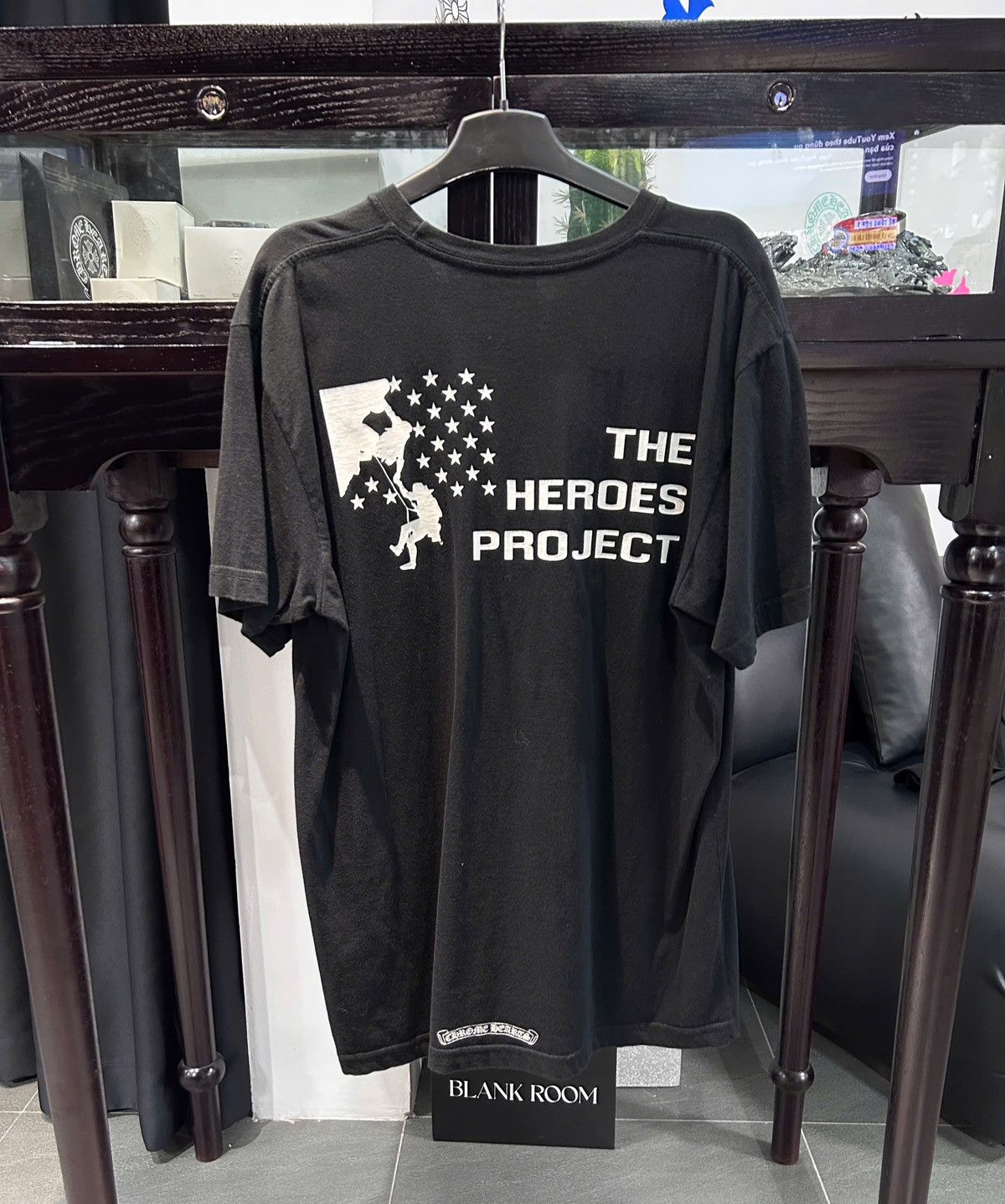 Chrome Hearts Chrome Hearts x The Heroes Project Tee | Grailed