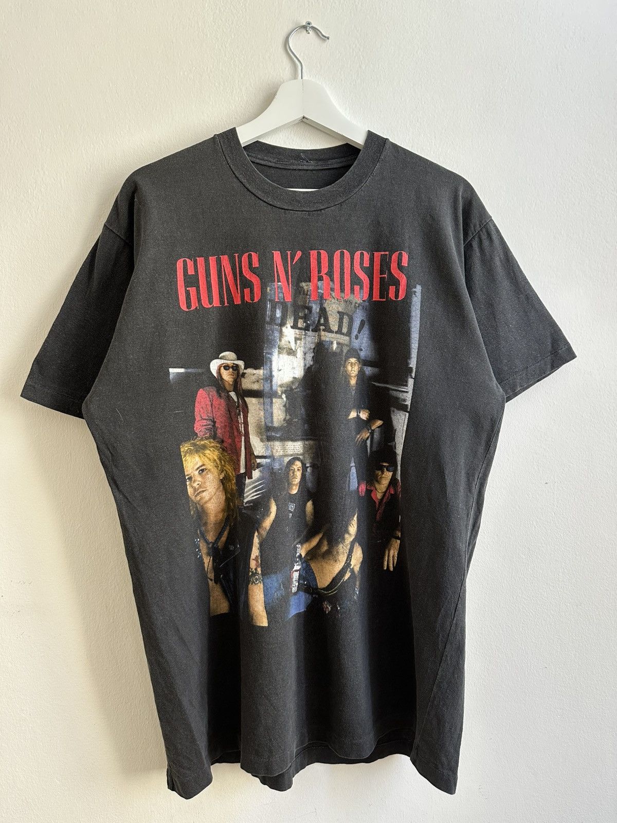Guns N' Roses Guns n' Roses Vintage Dead Album 1991 USA Tour Merch T-Shirt Size US L / EU 52-54 / 3 - 9 Thumbnail