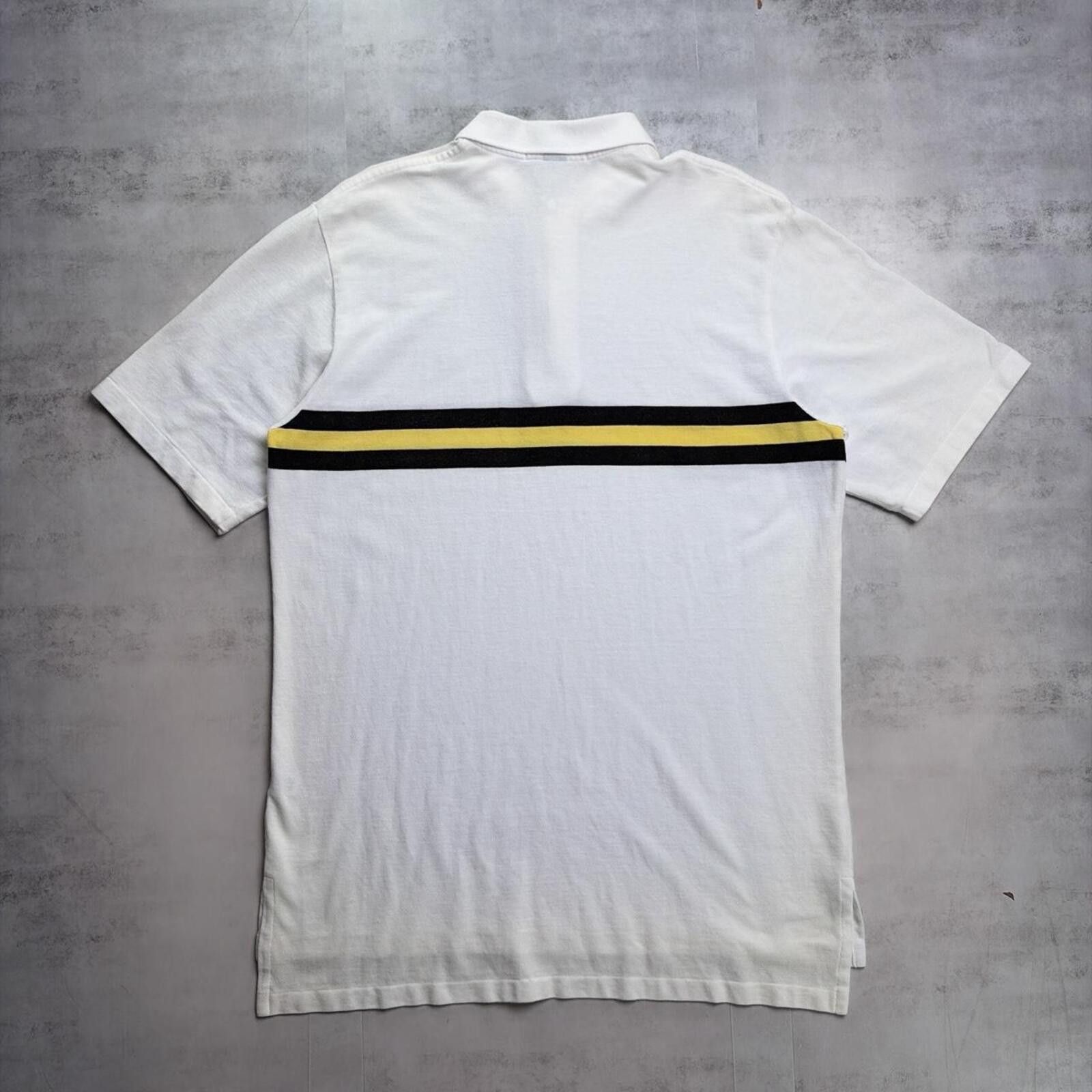 Polo Ralph Lauren Vintage 90’s White Polo Golf Distressed Deadstock Polo Shirt Size US L / EU 52-54 / 3 - 7 Thumbnail
