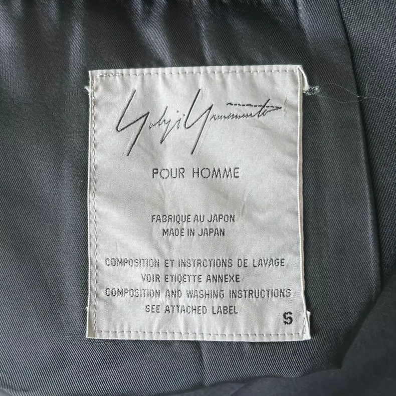 Yohji Yamamoto Yohji Yamamoto Yohji Yamamoto Black 1993 Suit Jacket Size US S / EU 44-46 / 1 - 4 Thumbnail