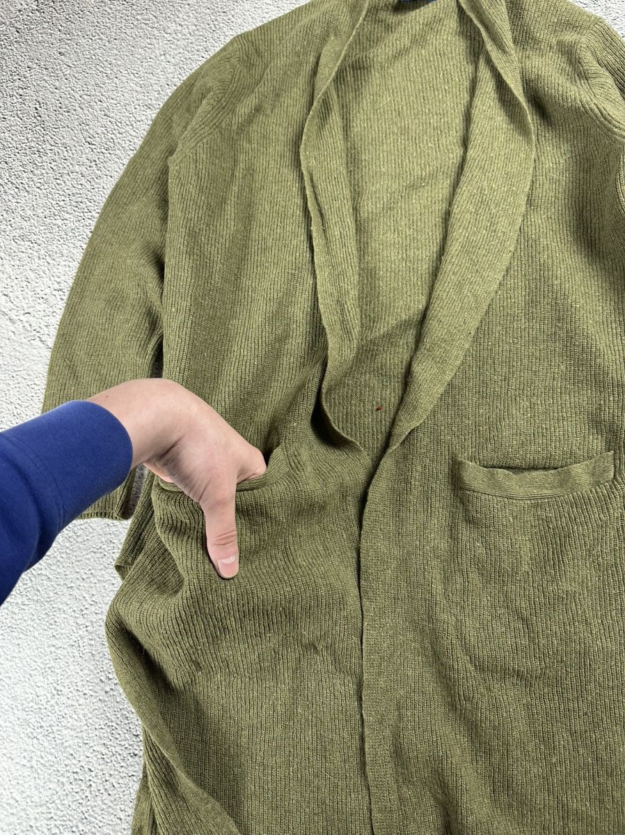 Ralph Lauren Vintage Polo Ralph Lauren Wool Cashmere Open Cardigan Y2K Size M / US 6-8 / IT 42-44 - 6 Thumbnail