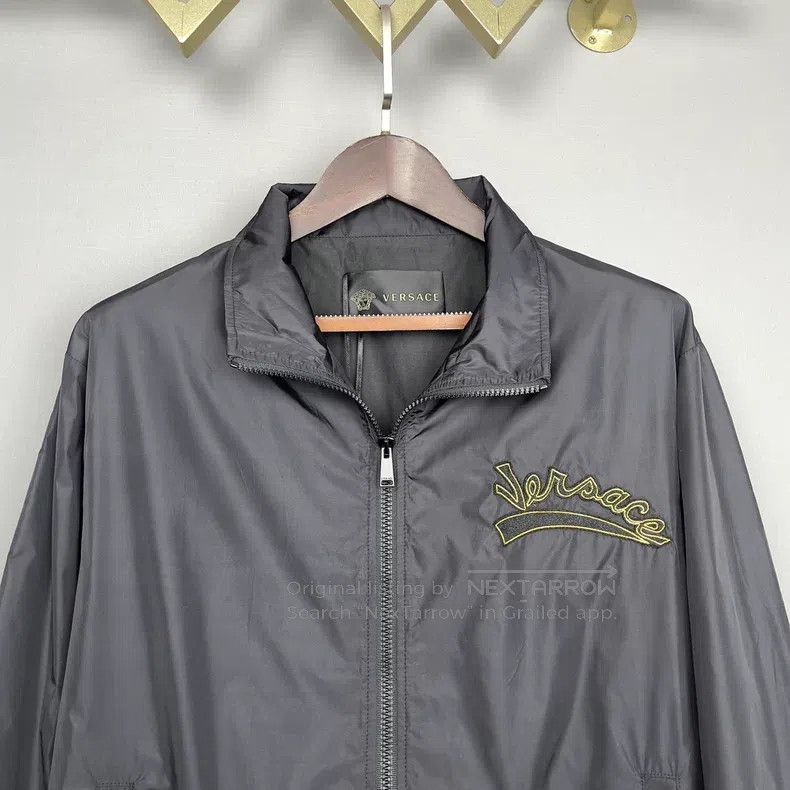Versace Versace The main line stand-up collar men's thin jacket ja Size US L / EU 52-54 / 3 - 3 Thumbnail