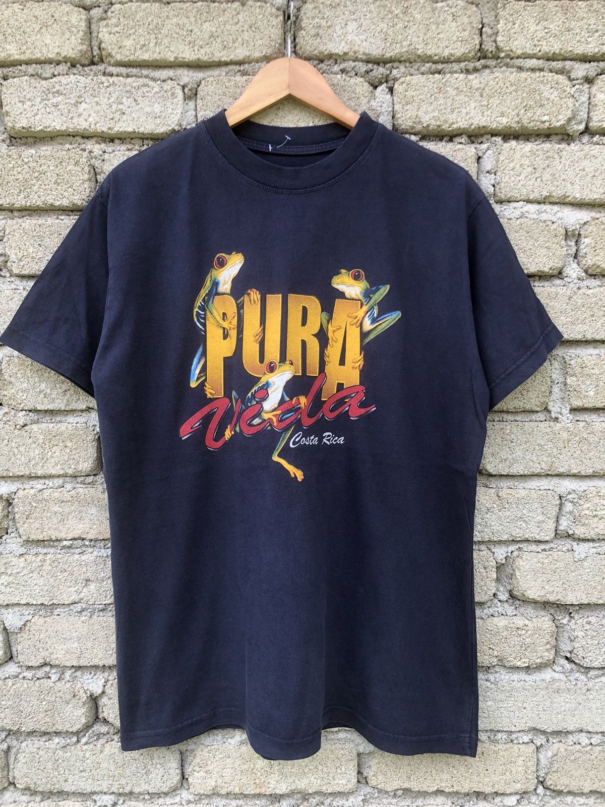 Vintage Y2K PURA Vida Costa Rica Tshirt