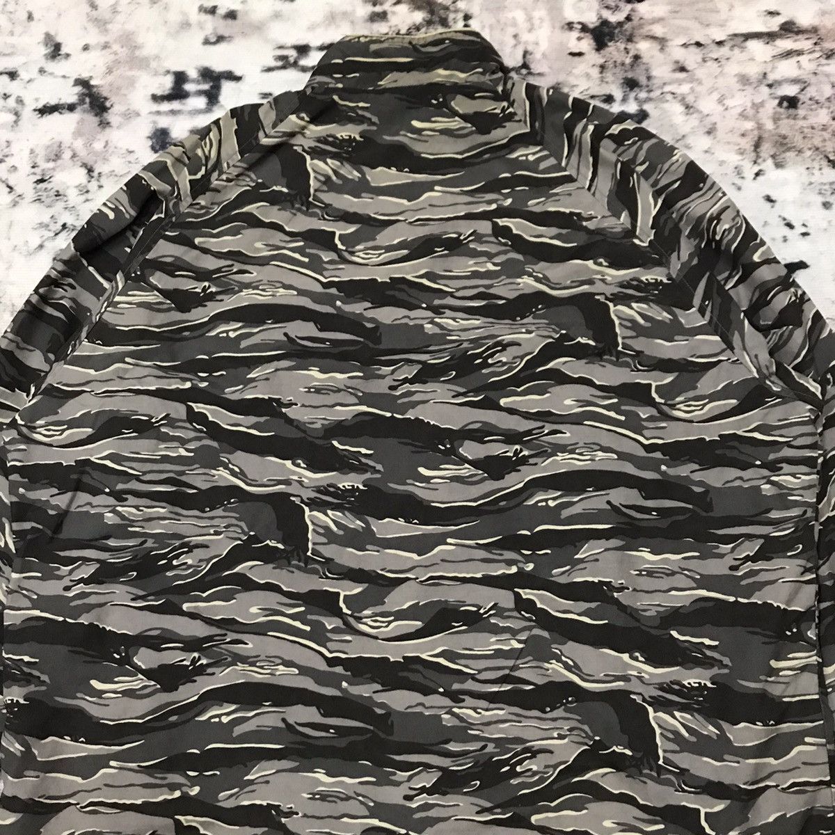 Japanese Brand × Vintage Vintage Cross Fader Riversible Tiger Stripe Camo Jacket Size US L / EU 52-54 / 3 - 15 Thumbnail